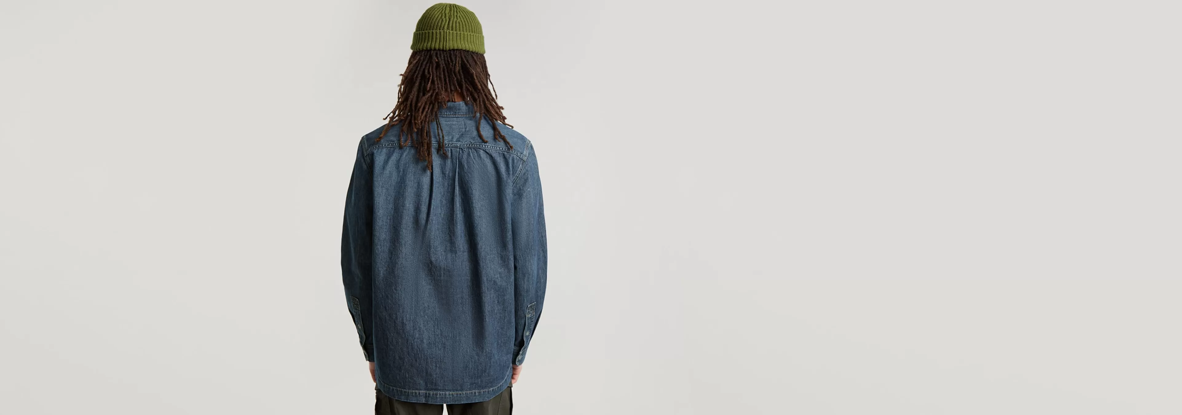 Clearance G-Star 1-Pocket Regular Denim Shirt faded seasalt