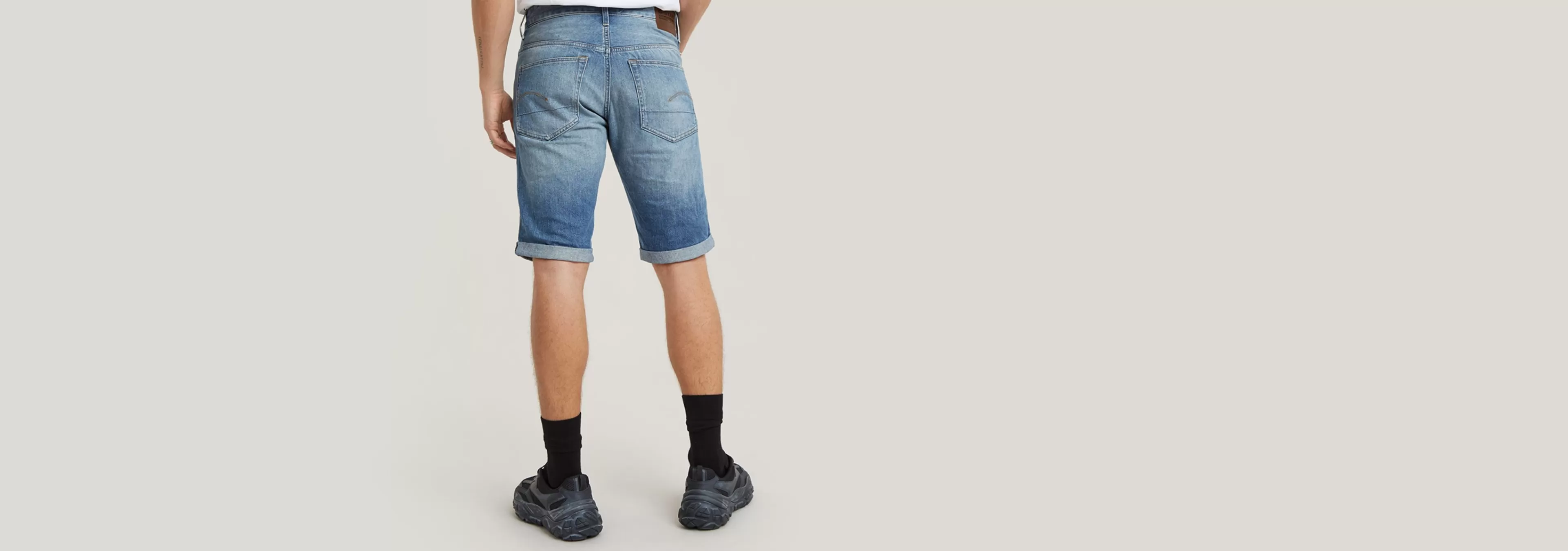 Best G-Star 3301 Denim Short light aged