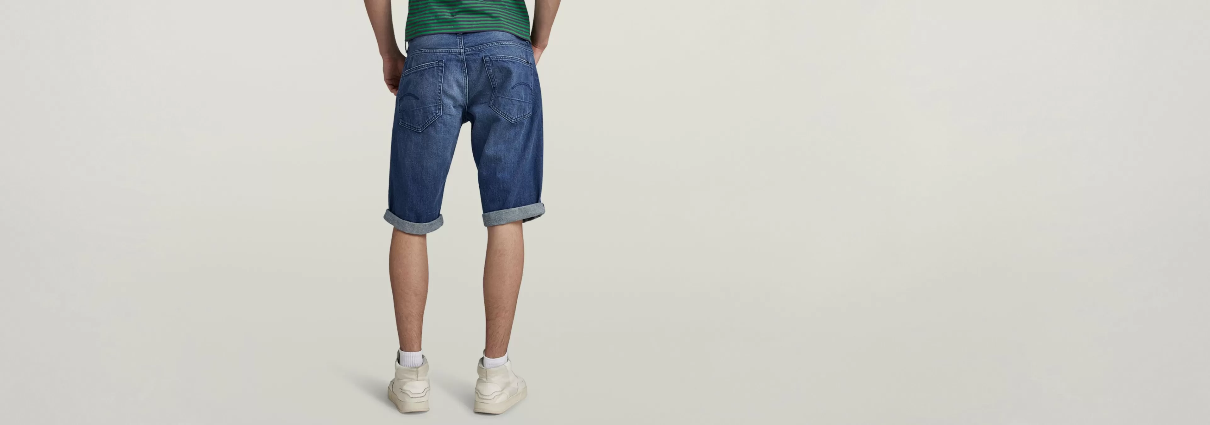 Store G-Star 3301 Denim Short faded caribbean