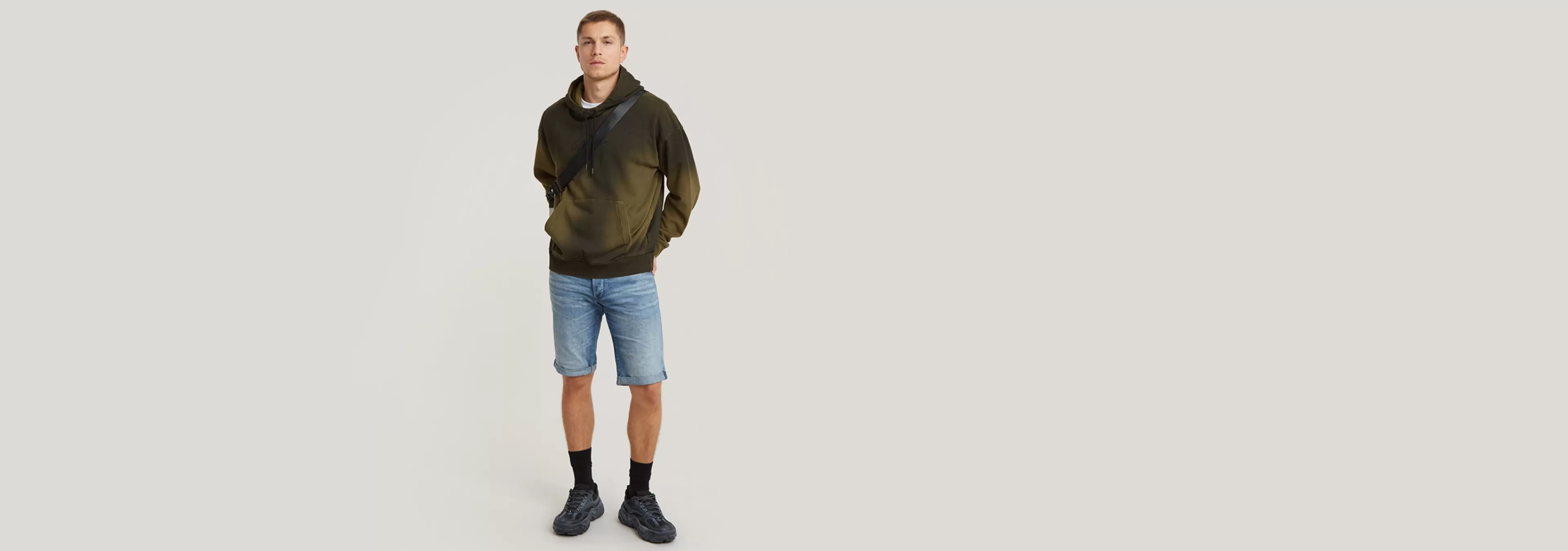 Best G-Star 3301 Denim Short light aged
