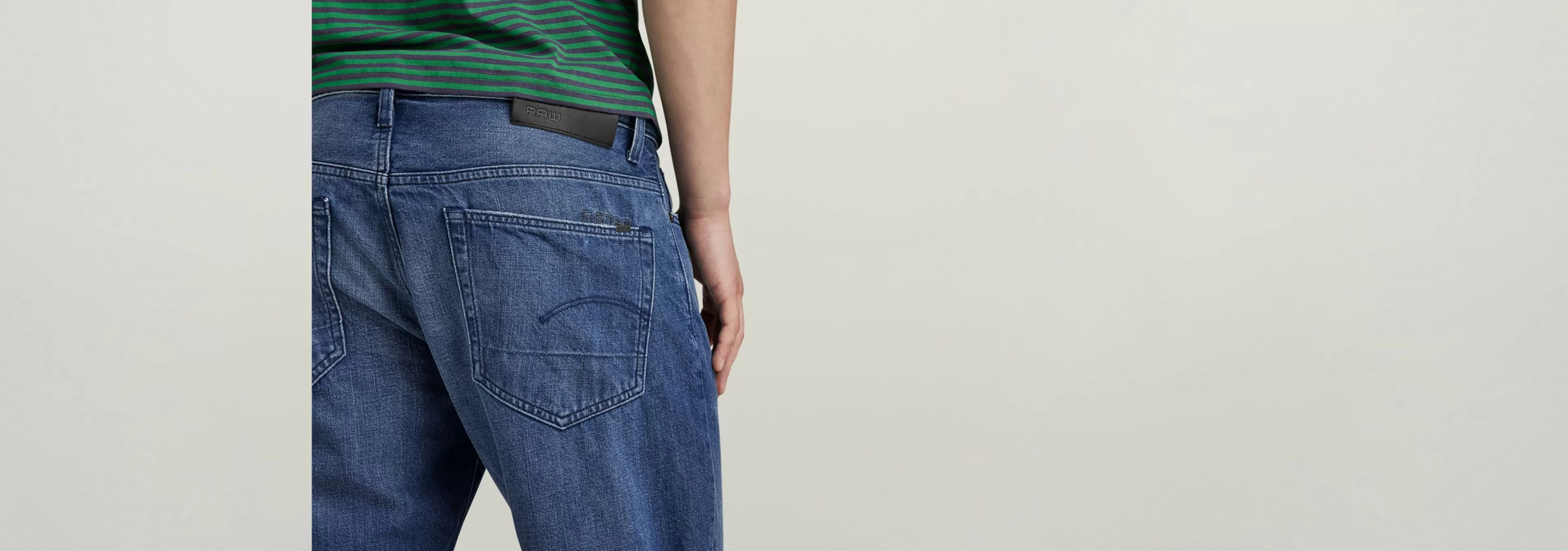 Store G-Star 3301 Denim Short faded caribbean
