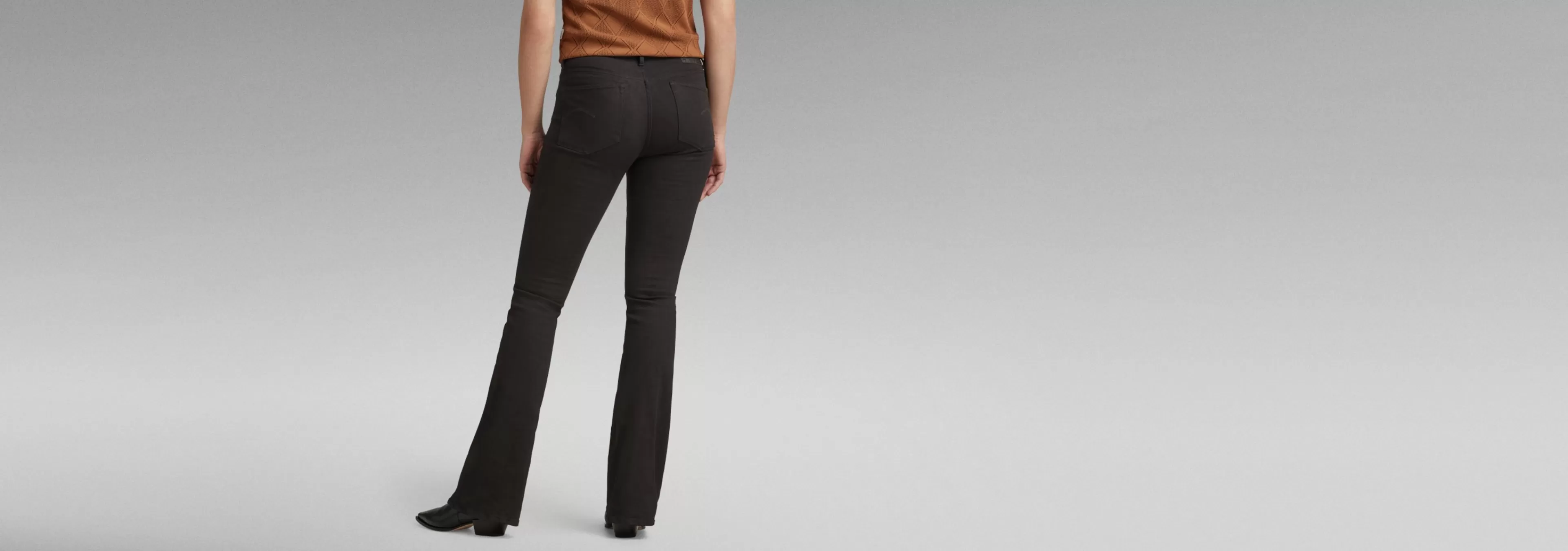 Best G-Star 3301 Flare Jeans pitch black