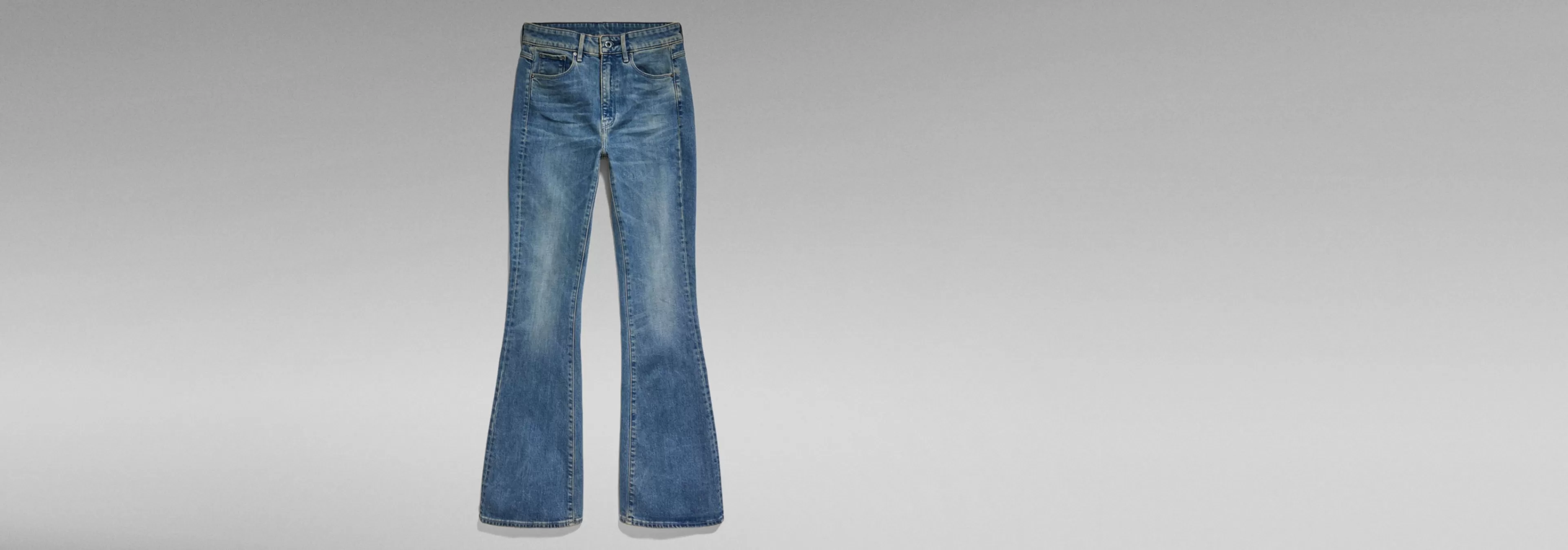Store G-Star 3301 Flared Jeans faded cascade