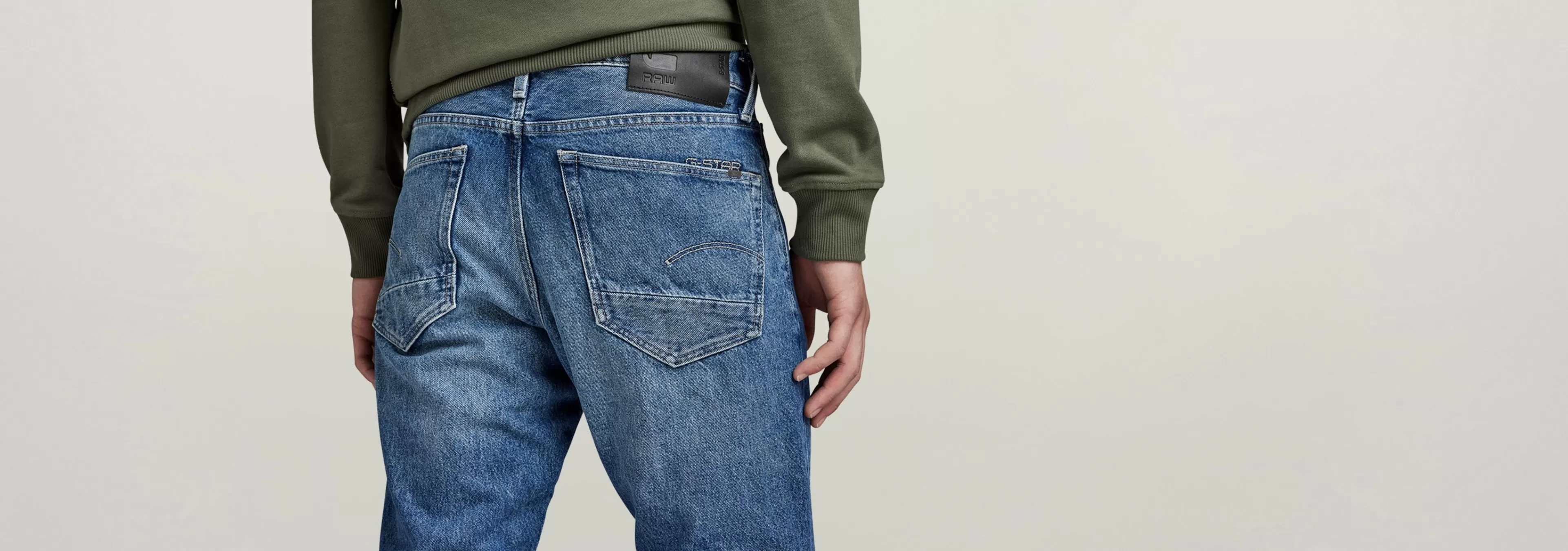 New G-Star 3301 Regular Tapered Jeans faded harbor