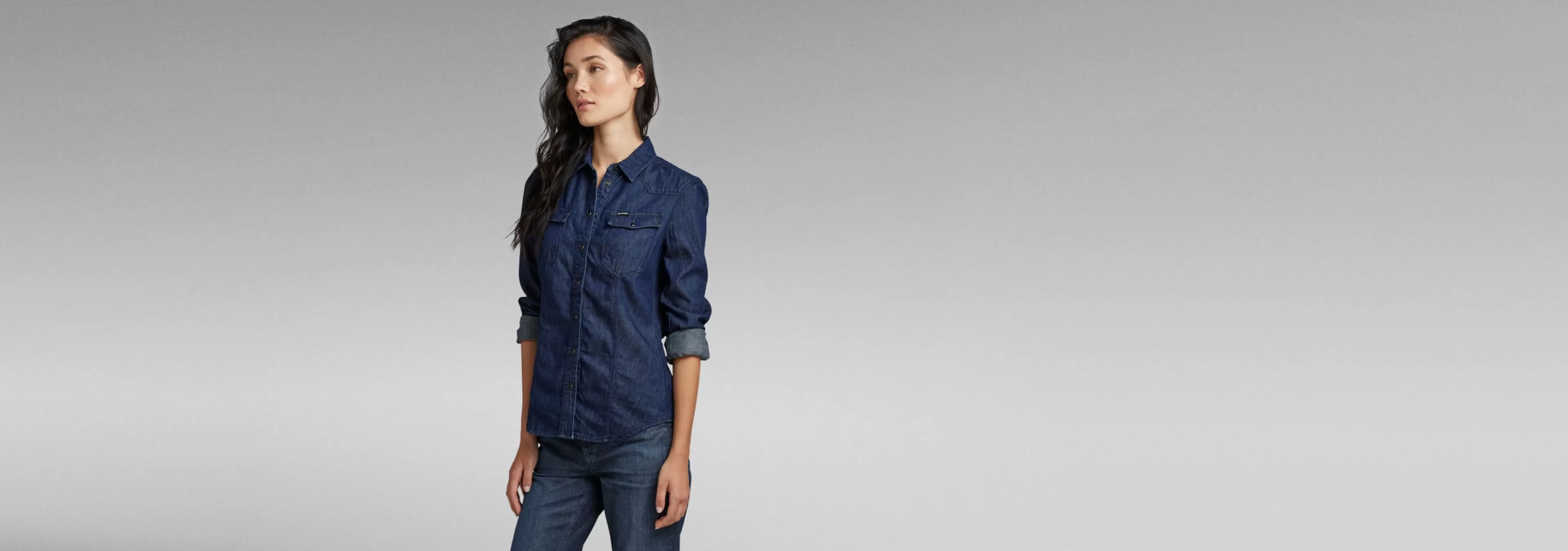 Online G-Star 3301 Shirt rinsed