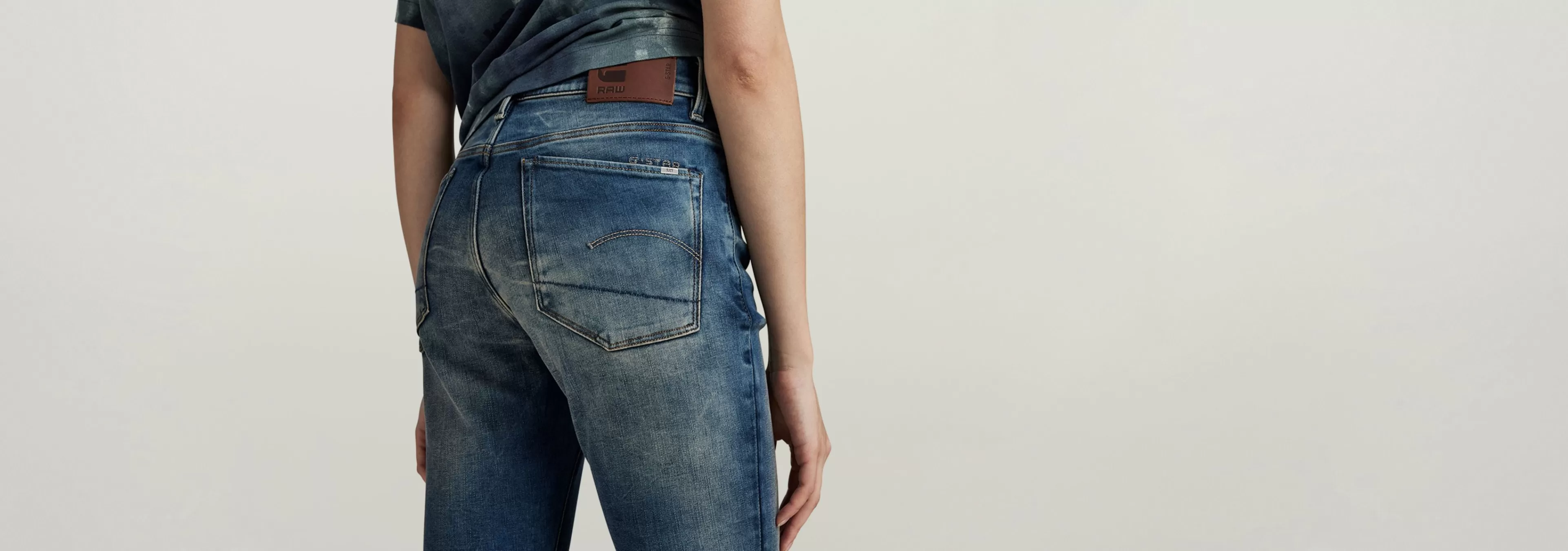 Flash Sale G-Star 3301 Skinny Ankle Jeans medium aged