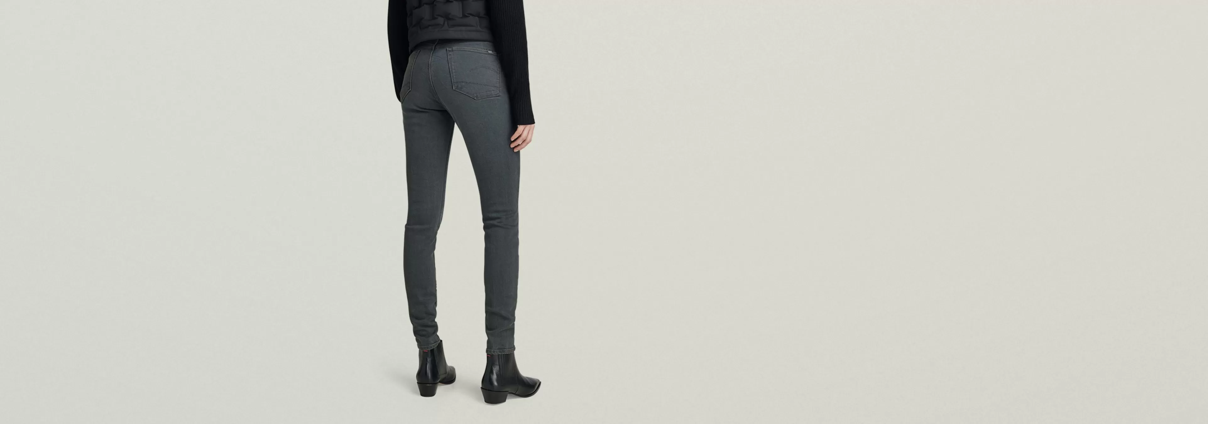 Outlet G-Star 3301 Skinny Jeans worn in tornado