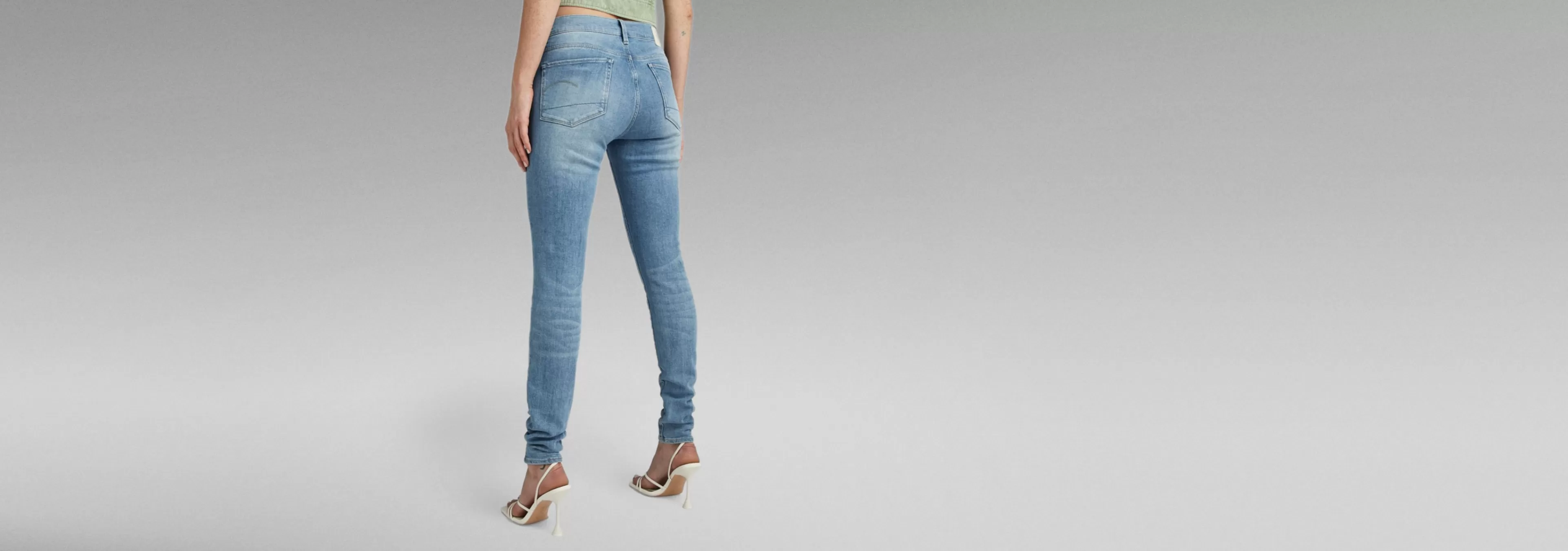Flash Sale G-Star 3301 Skinny Jeans light aged
