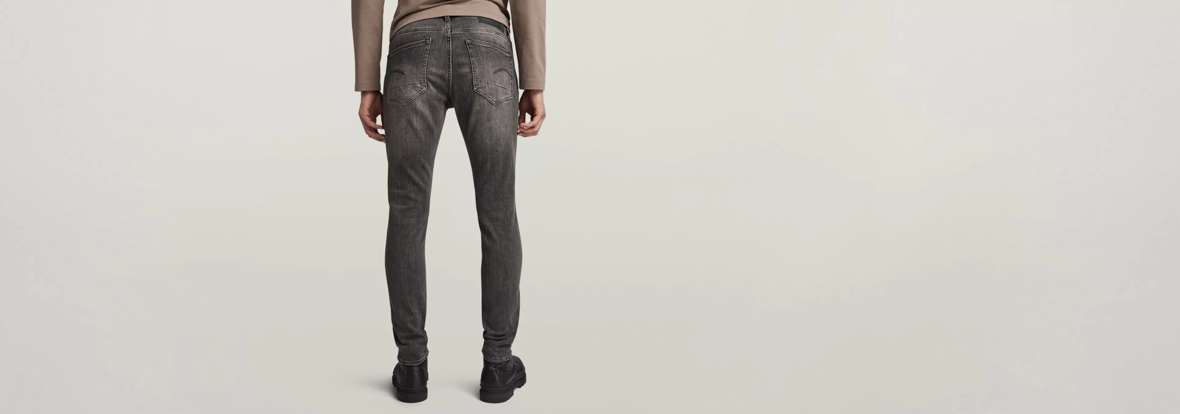 Sale G-Star 3301 Skinny Jeans faded black magnet