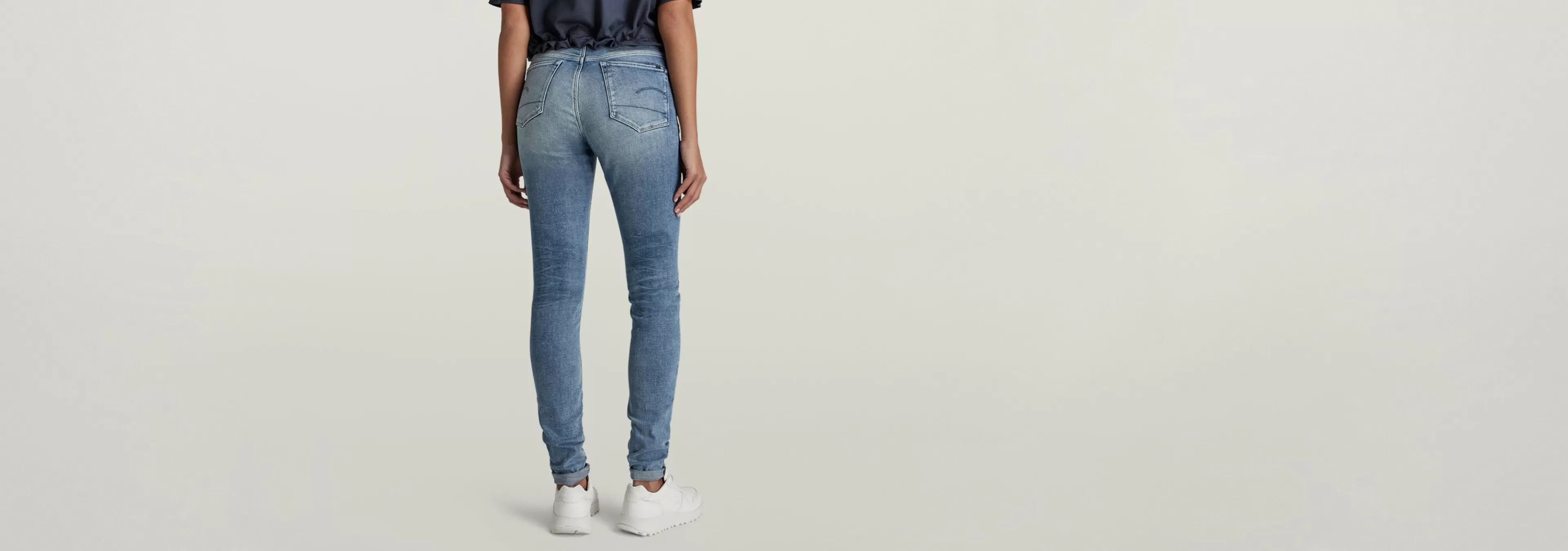 Cheap G-Star 3301 Skinny Jeans light indigo aged restored