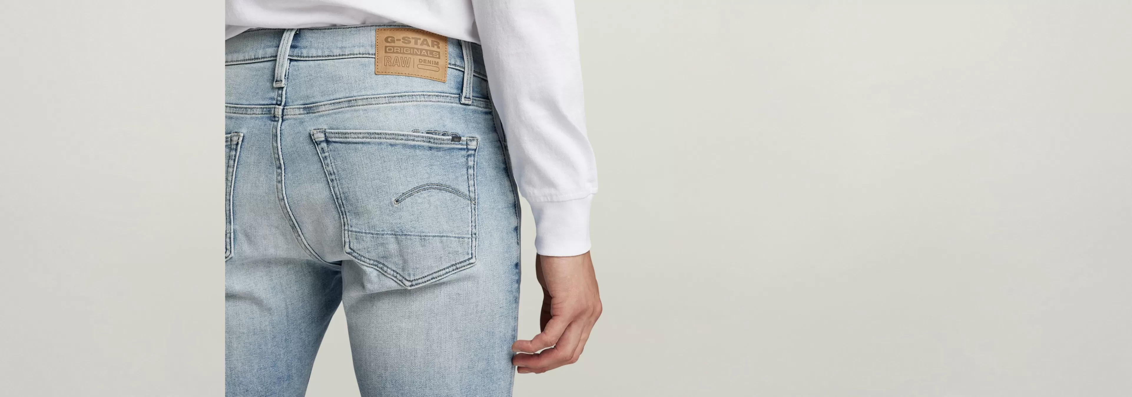 Outlet G-Star 3301 Slim Denim Short sun faded saru blue