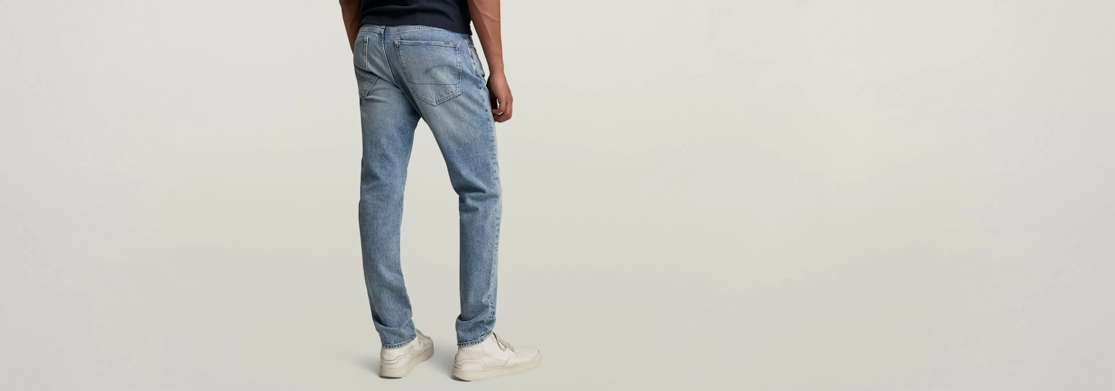 Outlet G-Star 3301 Slim Jeans vintage olympic blue