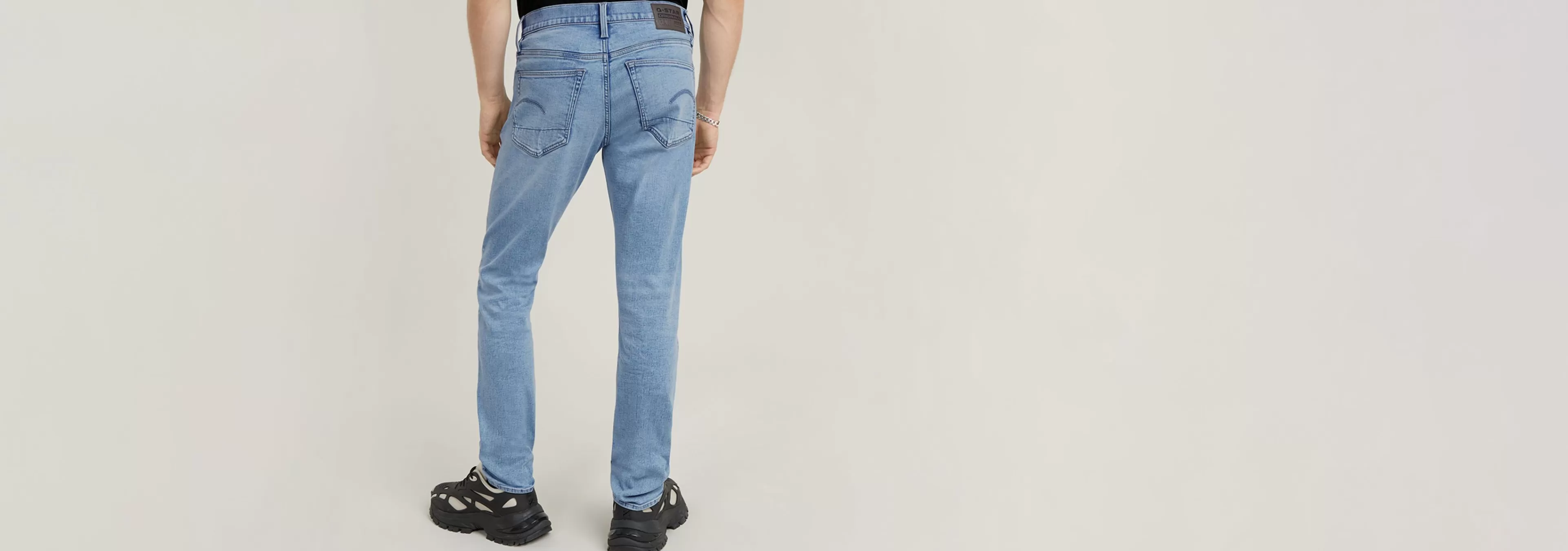 Fashion G-Star 3301 Slim Jeans light aged