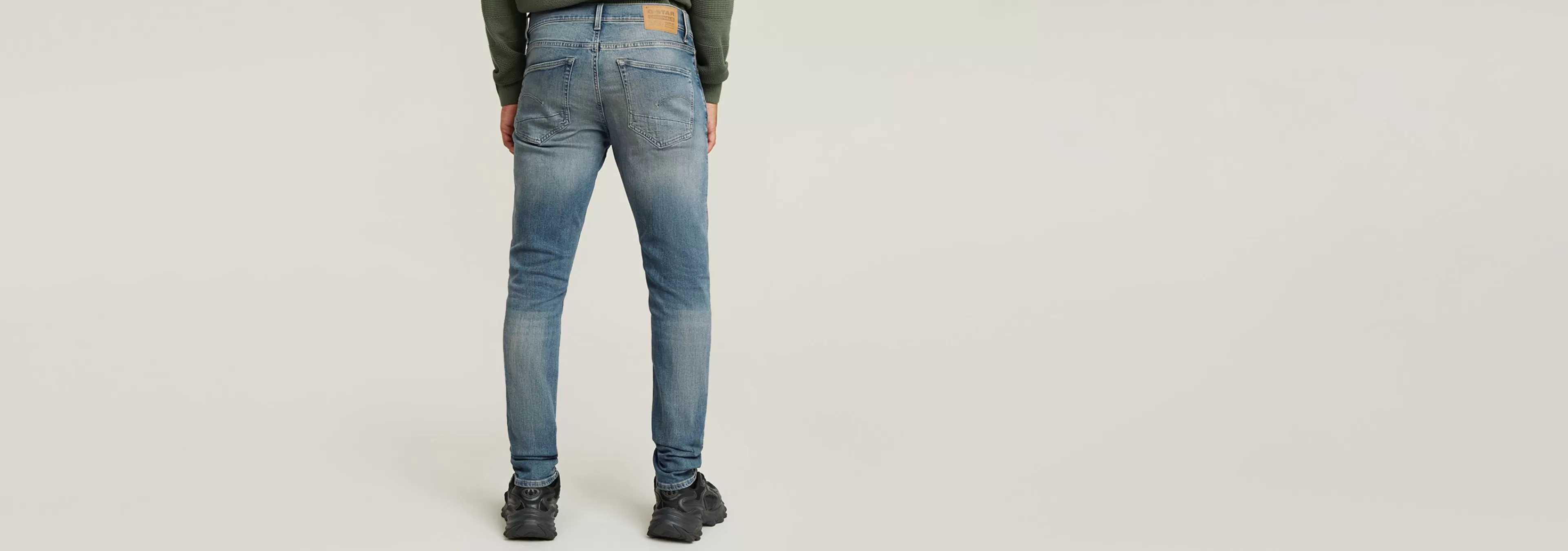 Cheap G-Star 3301 Slim Jeans faded blue topaz