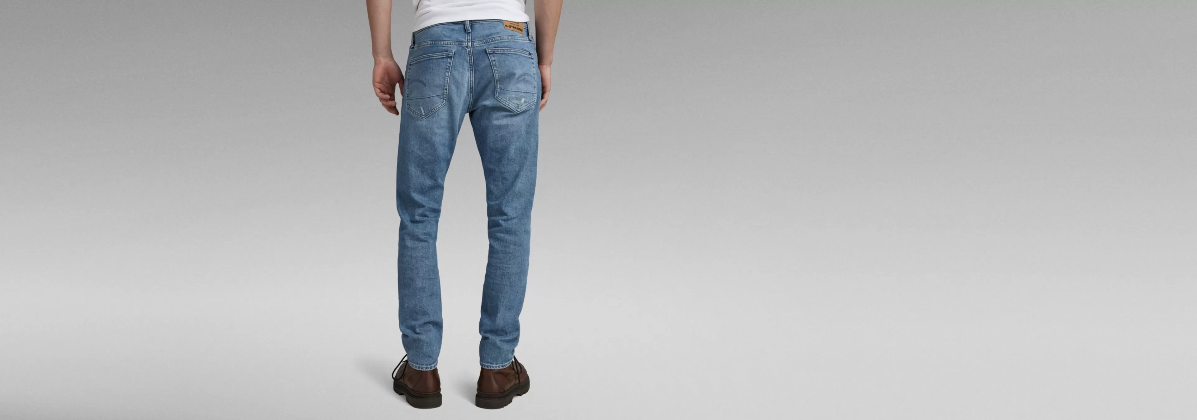 Hot G-Star 3301 Slim Jeans faded niagara restored