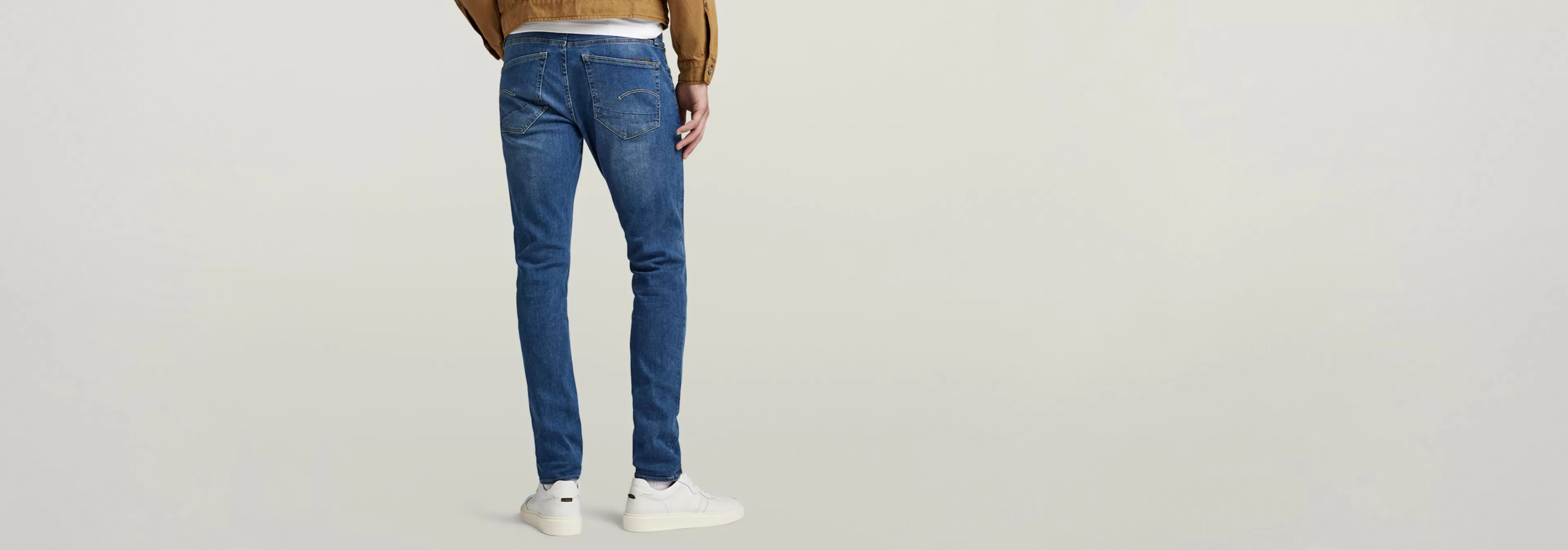 Sale G-Star 3301 Slim Jeans faded blue