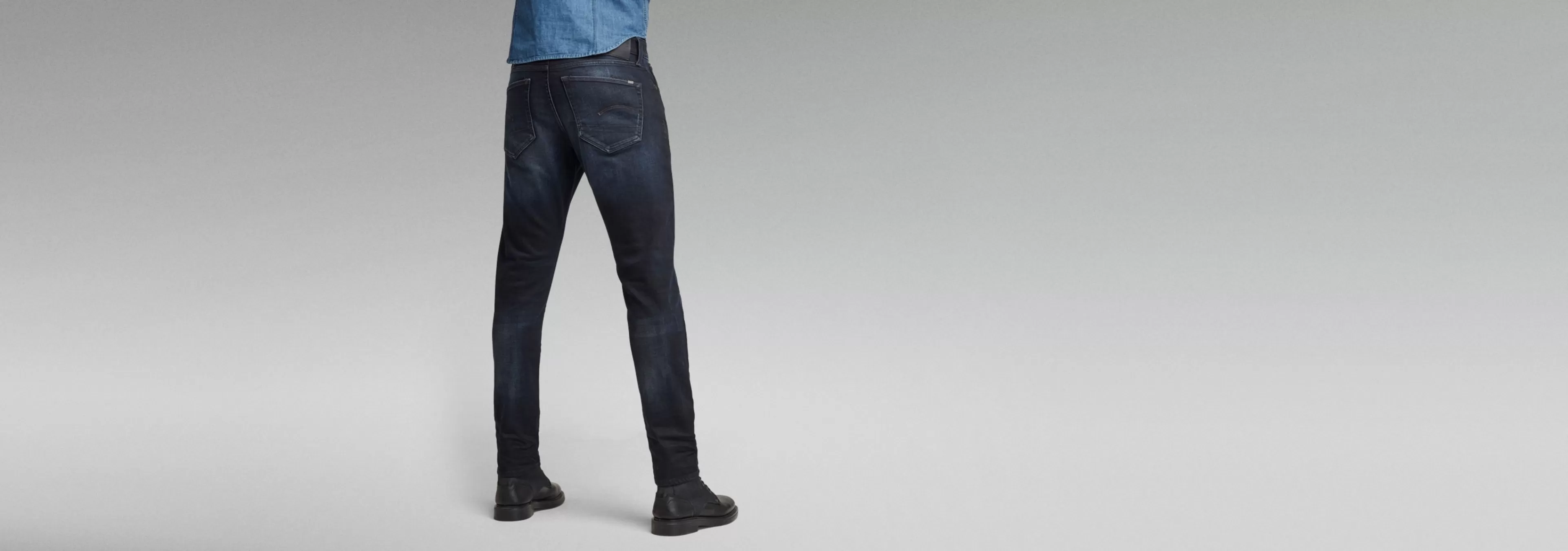 New G-Star 3301 Slim Jeans dark aged