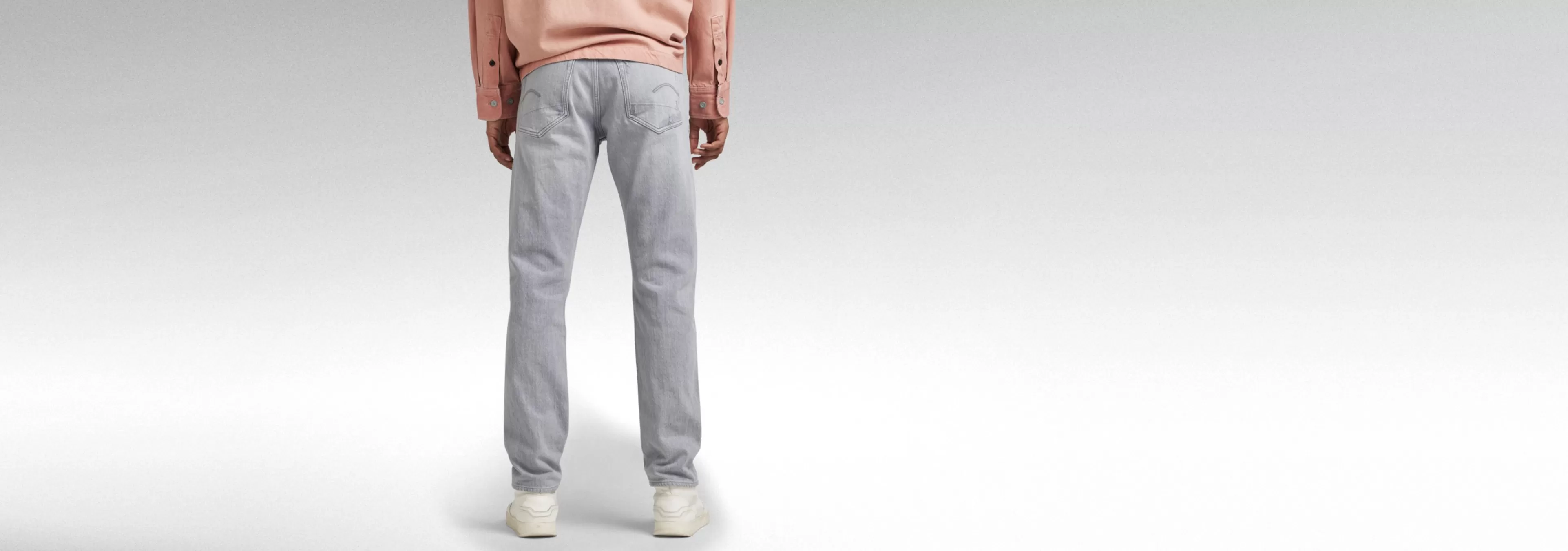 Hot G-Star 3301 Slim Jeans sun faded ripped skyrocket