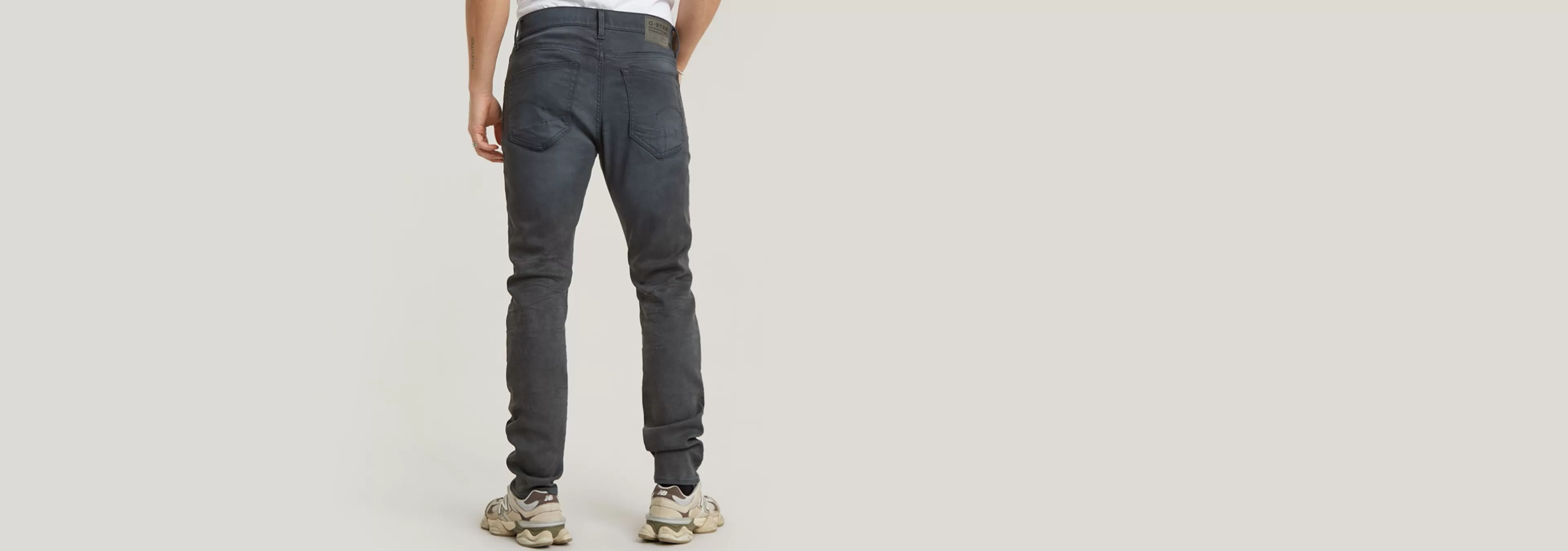 Cheap G-Star 3301 Slim Jeans dark aged cobler