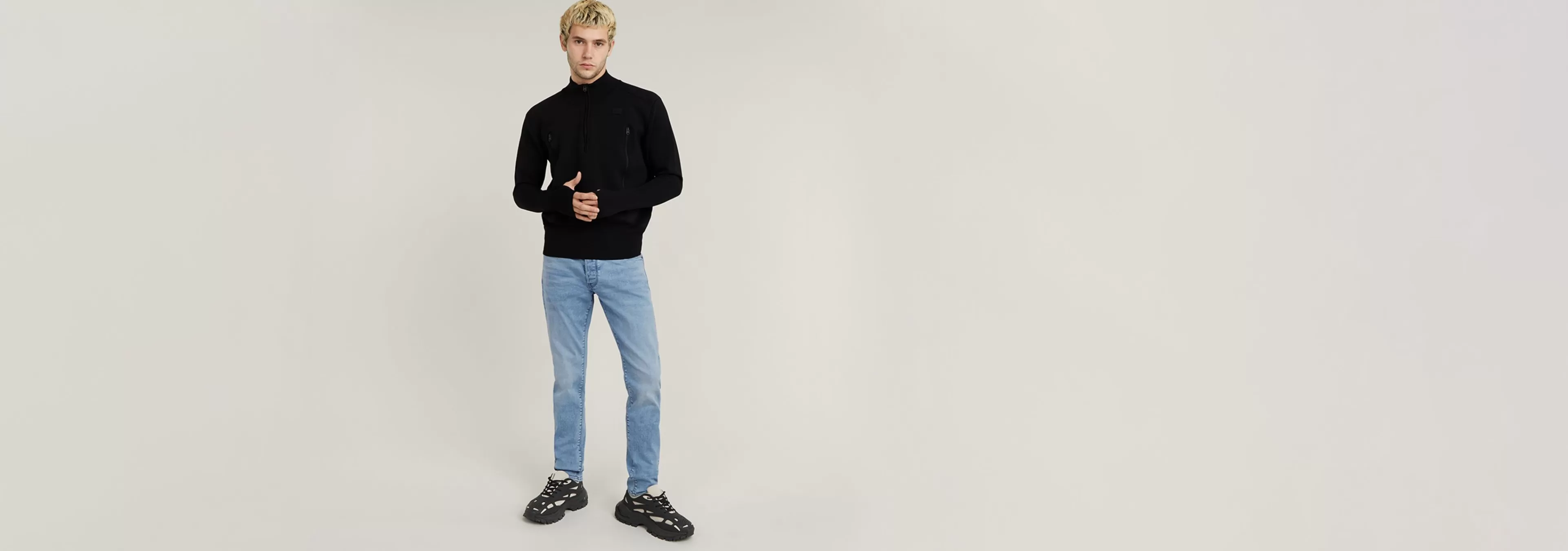 Fashion G-Star 3301 Slim Jeans light aged