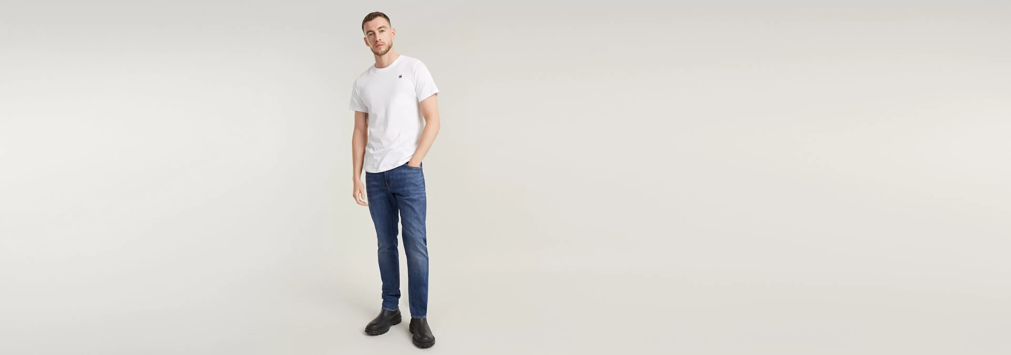 Hot G-Star 3301 Slim Jeans medium aged