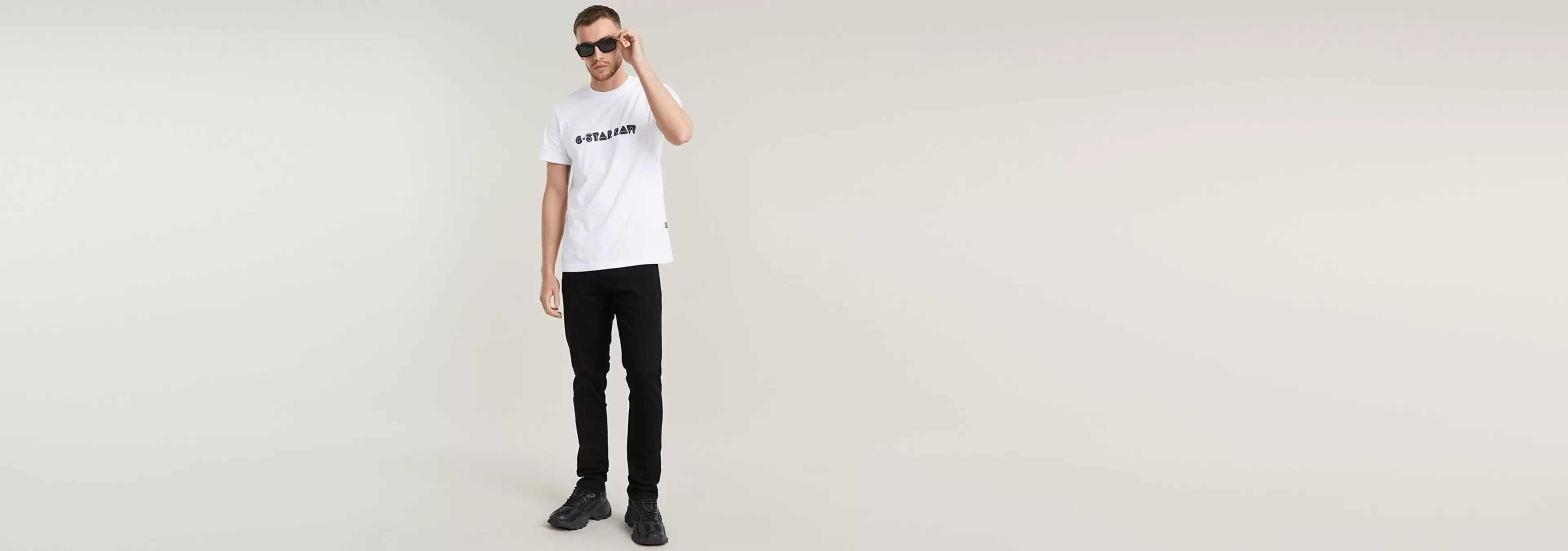 New G-Star 3301 Slim Jeans pitch black