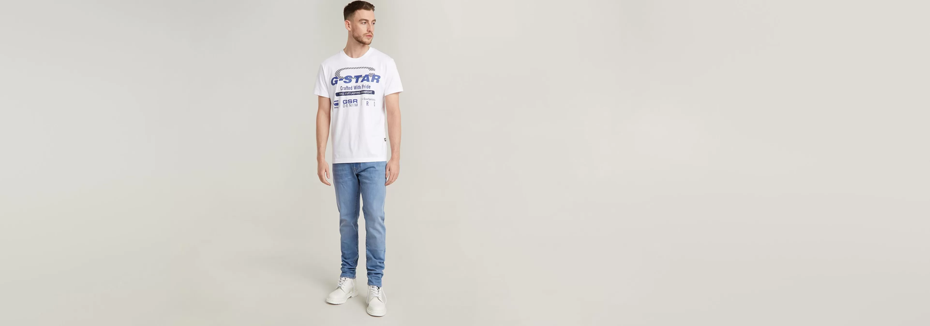 Best G-Star 3301 Slim Jeans light aged
