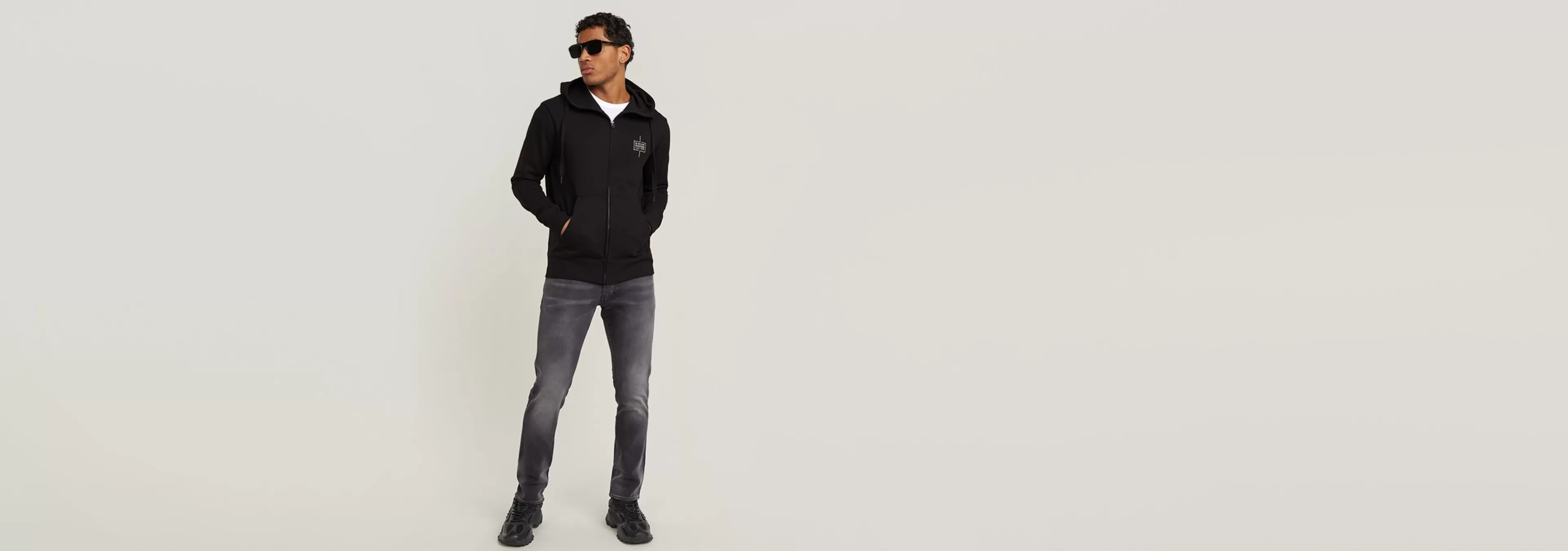 Best G-Star 3301 Slim Jeans faded charcoal