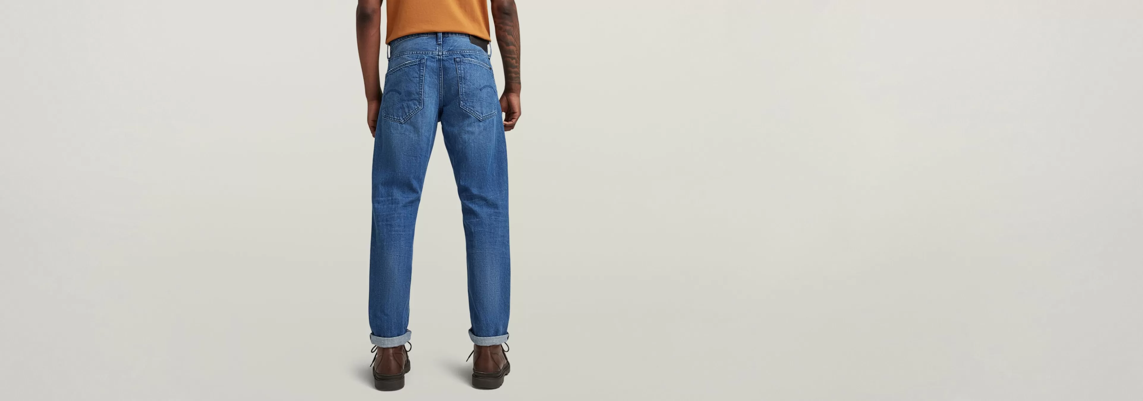 Clearance G-Star 3301 Straight Jeans faded caribbean