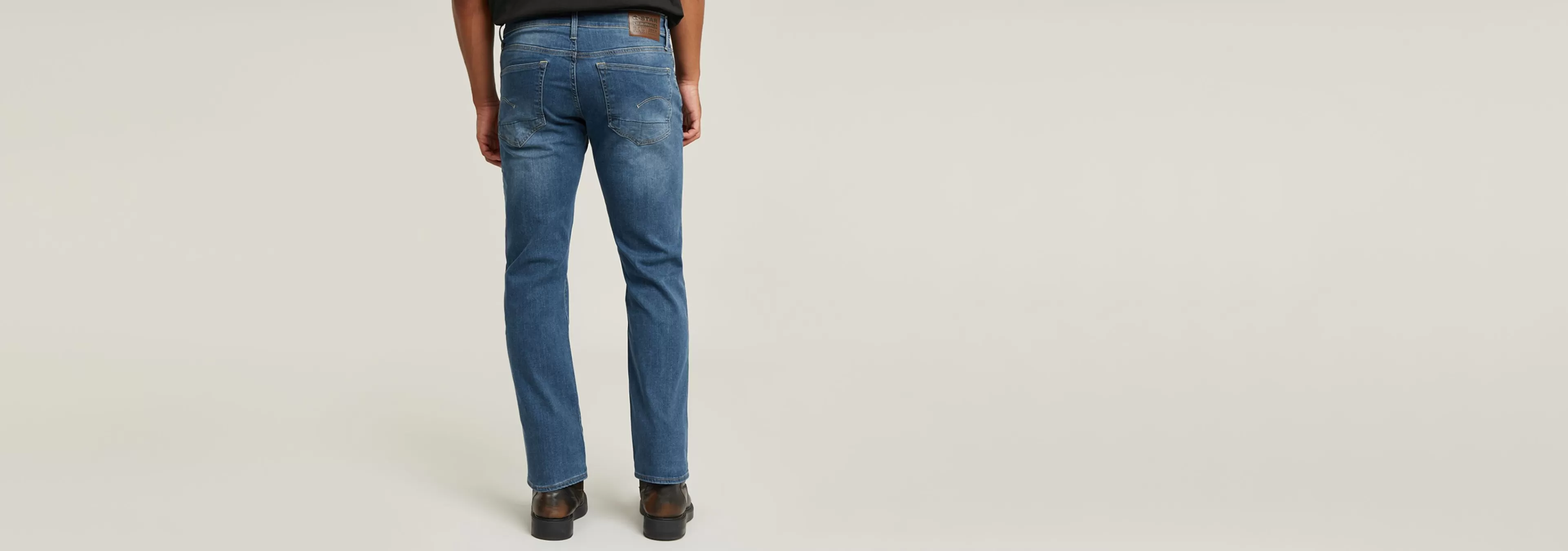 Clearance G-Star 3301 Straight Jeans faded blue