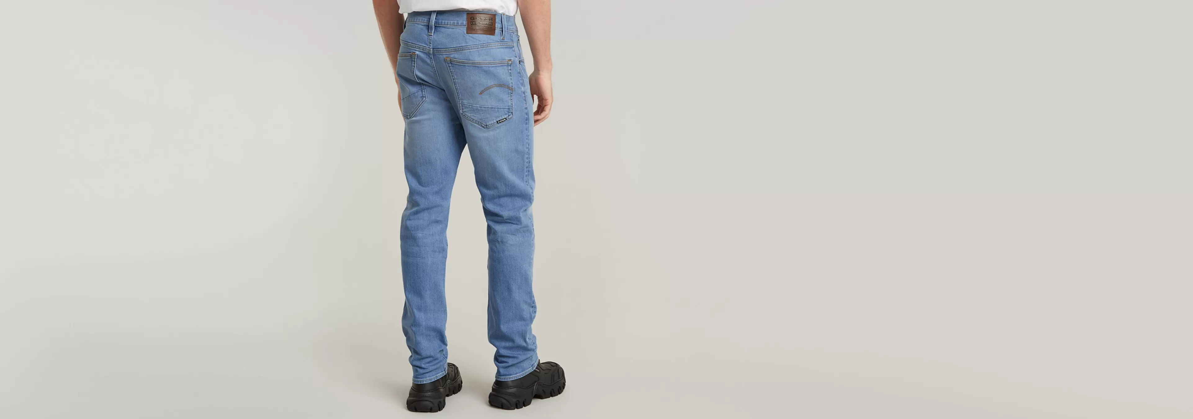 Online G-Star 3301 Straight Jeans light aged