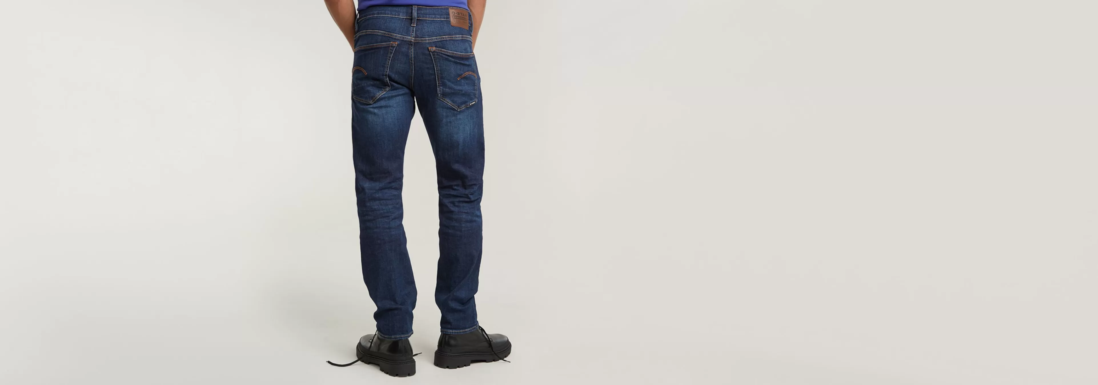 Store G-Star 3301 Straight Jeans dark aged