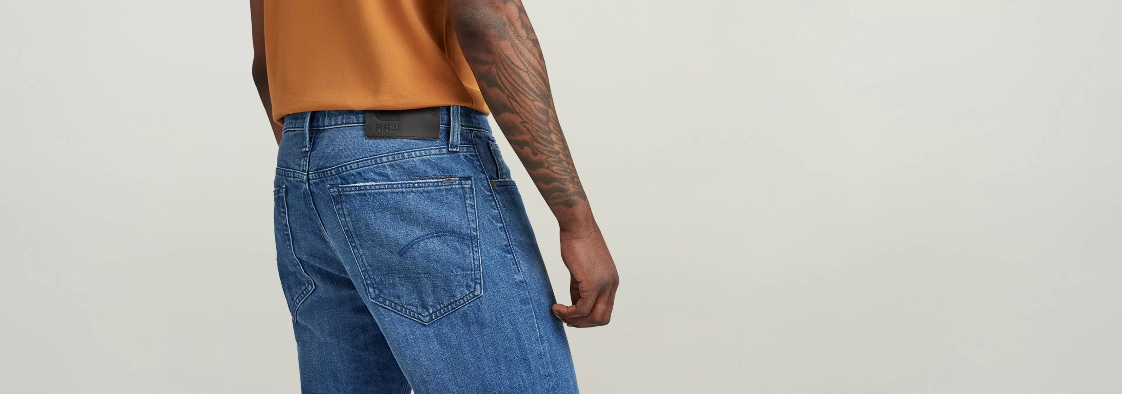 Clearance G-Star 3301 Straight Jeans faded caribbean