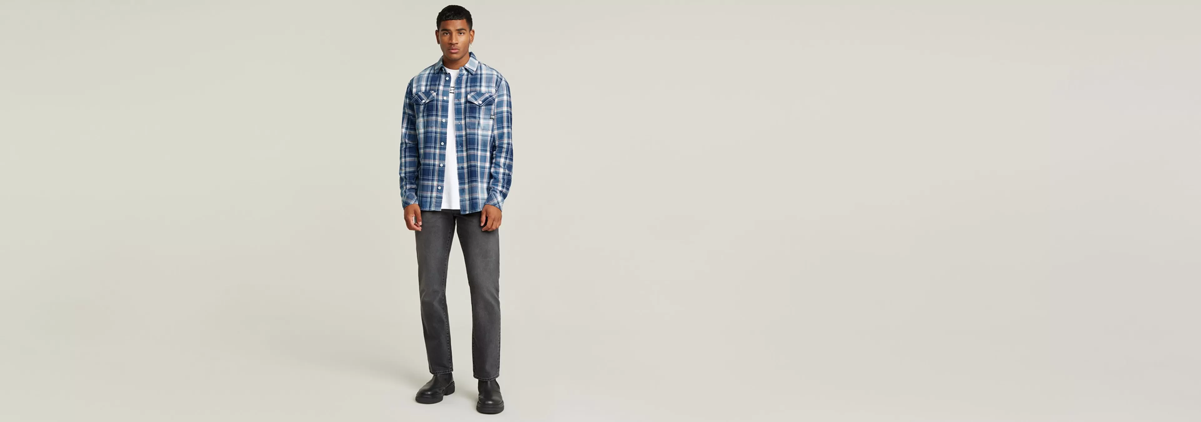 Best Sale G-Star 3301 Straight Jeans faded blade