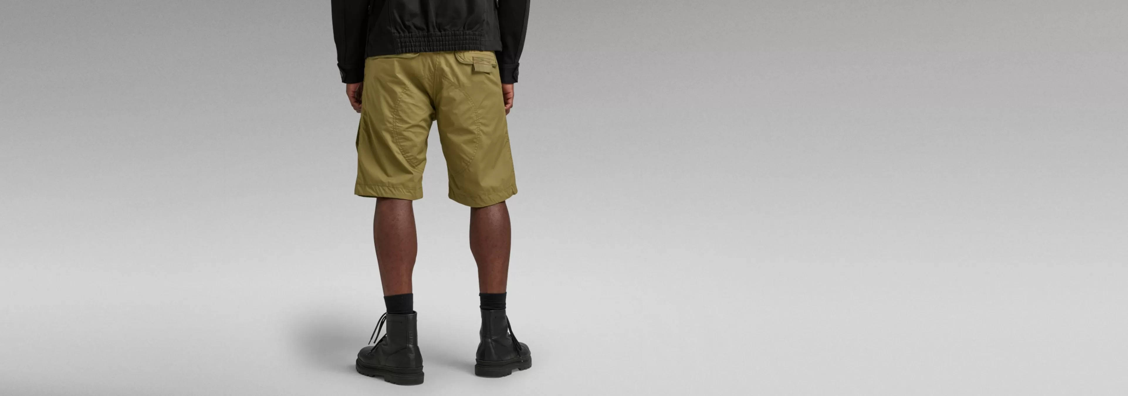 Clearance G-Star 3D Regular Cargo Short Smoke Olive