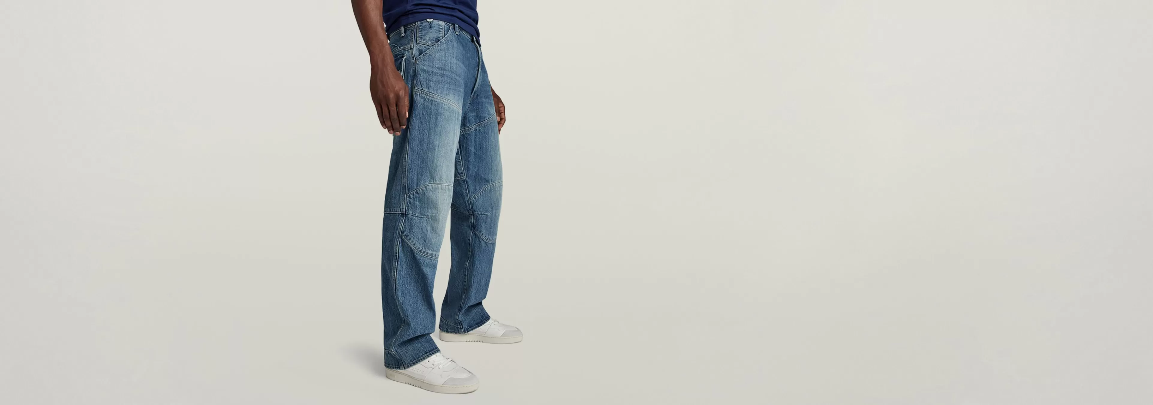 Cheap G-Star 5620 Elwood 3D Loose Jeans faded monsoon