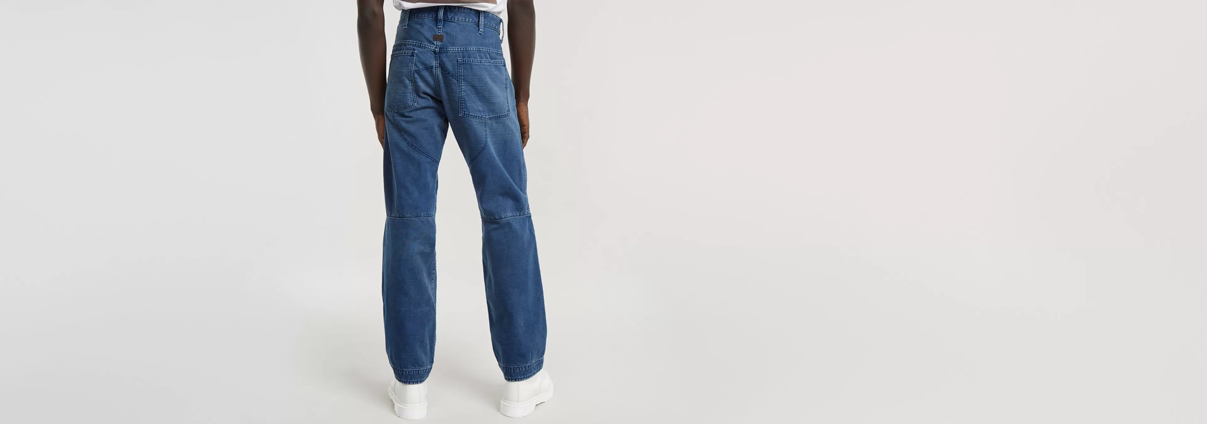 New G-Star 5620 Elwood 3D Regular Jeans faded indigo gd