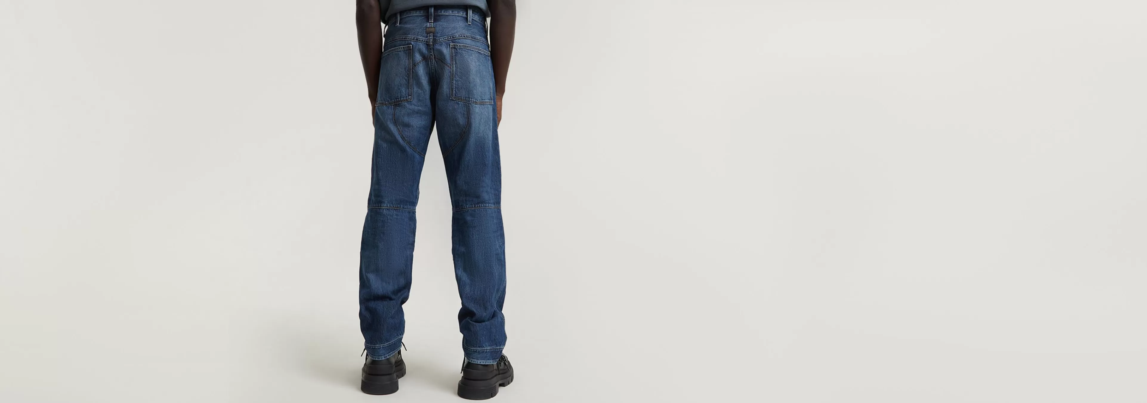 Best Sale G-Star 5620 Elwood 3D Regular Jeans worn in waterspouts