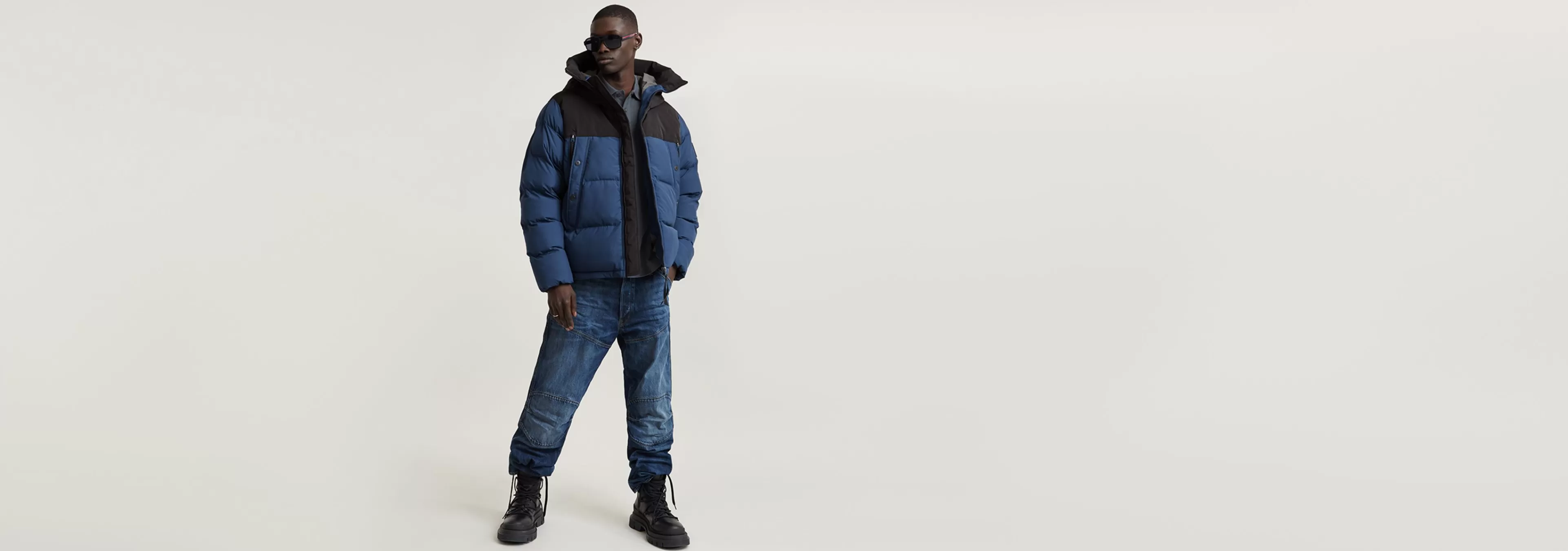 Best Sale G-Star 5620 Elwood 3D Regular Jeans worn in waterspouts