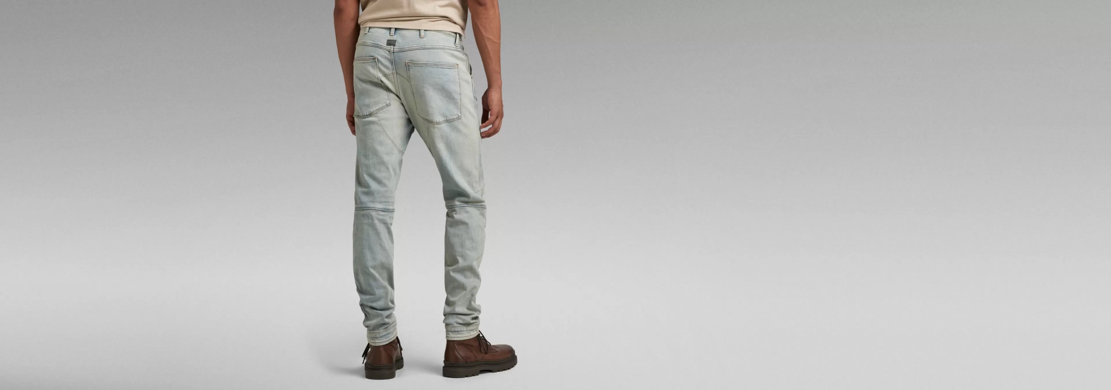Cheap G-Star 5620 Elwood 3D Slim Jeans light aged