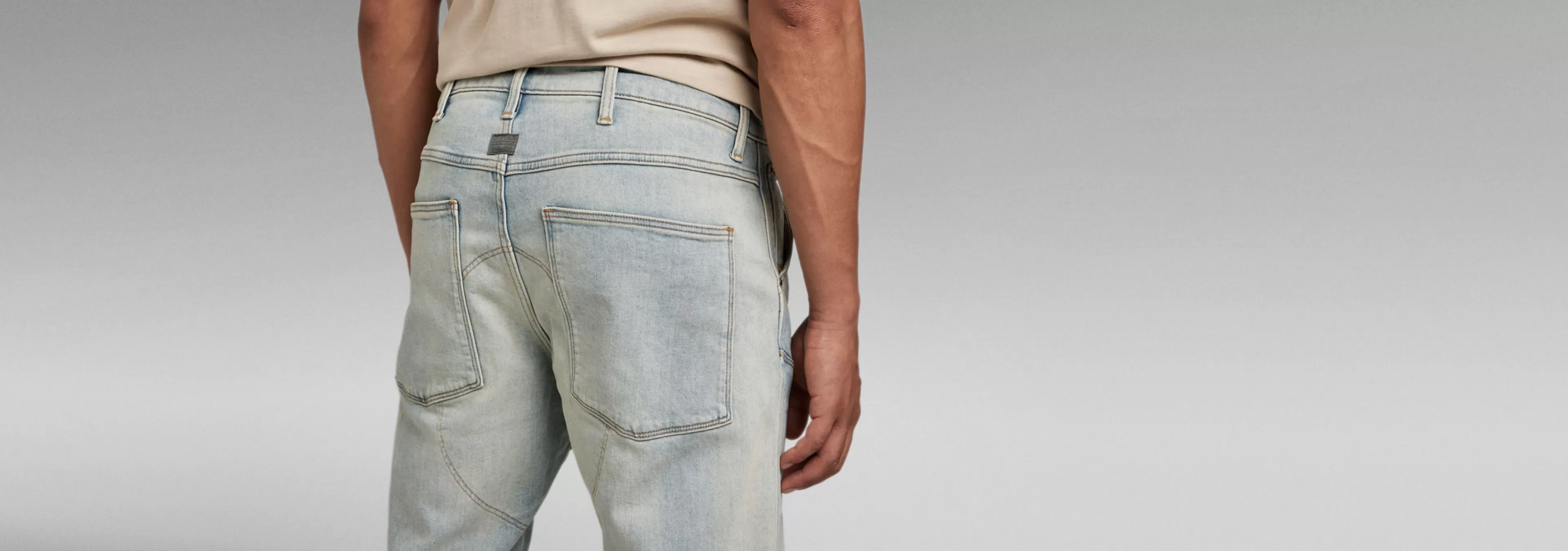 Cheap G-Star 5620 Elwood 3D Slim Jeans light aged