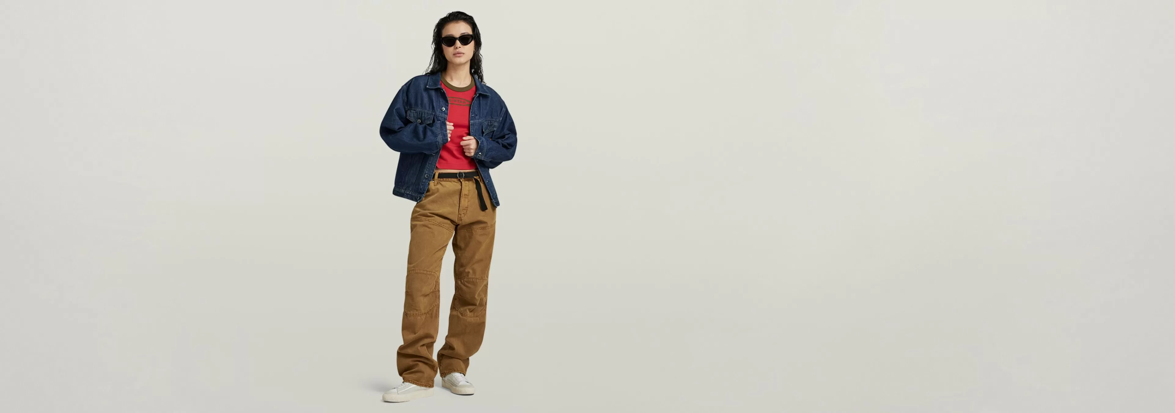 Clearance G-Star 5620 Elwood Regular Jeans rainbow tobacco gd
