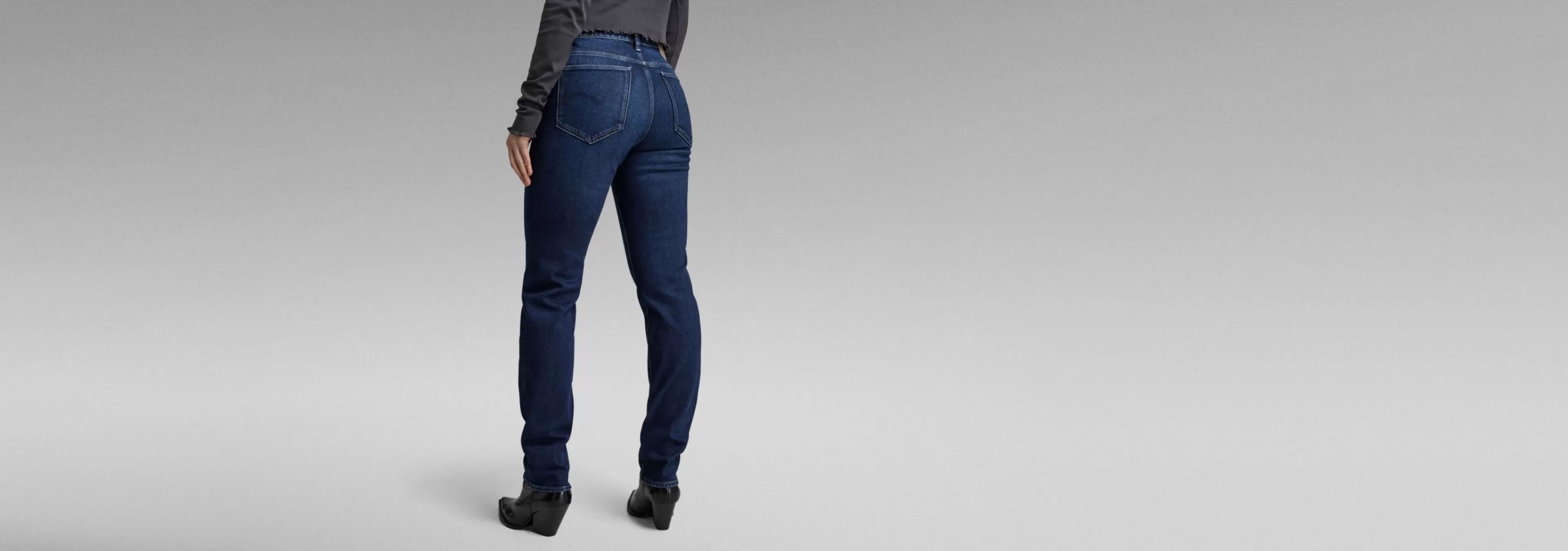 Best Sale G-Star Ace 2.0 Slim Straight Jeans worn in aster blue