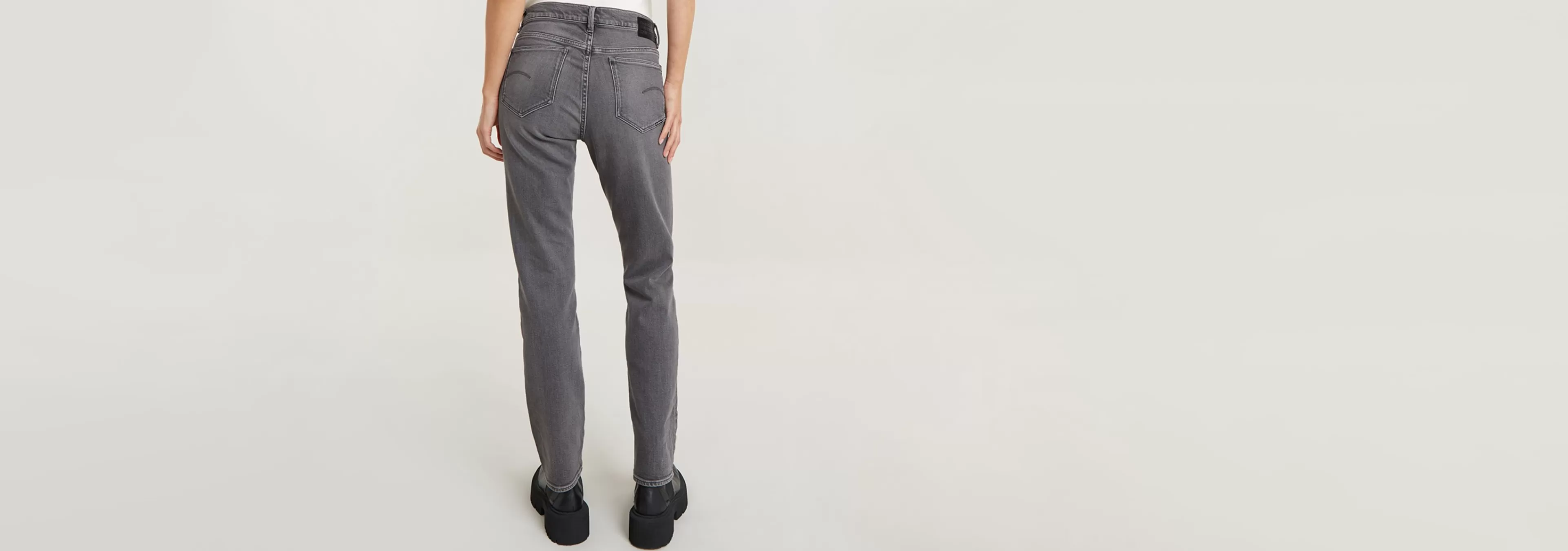 Shop G-Star Ace 2.0 Slim Straight Jeans sun faded plata grey