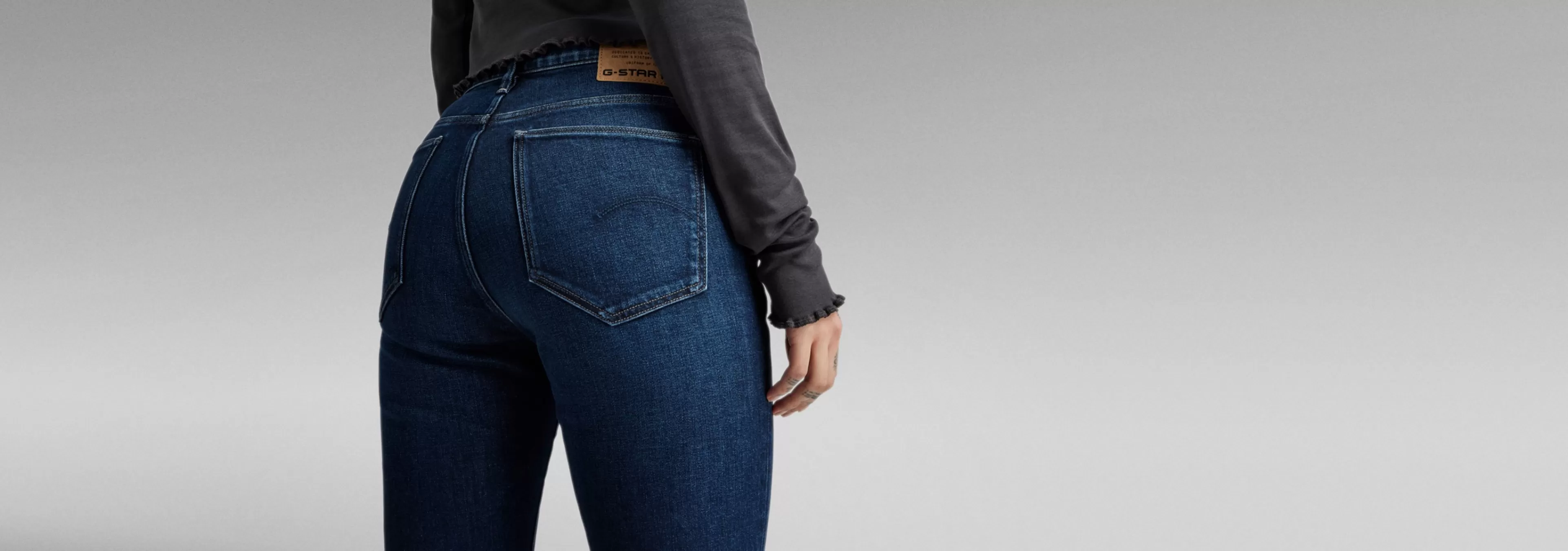 Best Sale G-Star Ace 2.0 Slim Straight Jeans worn in aster blue