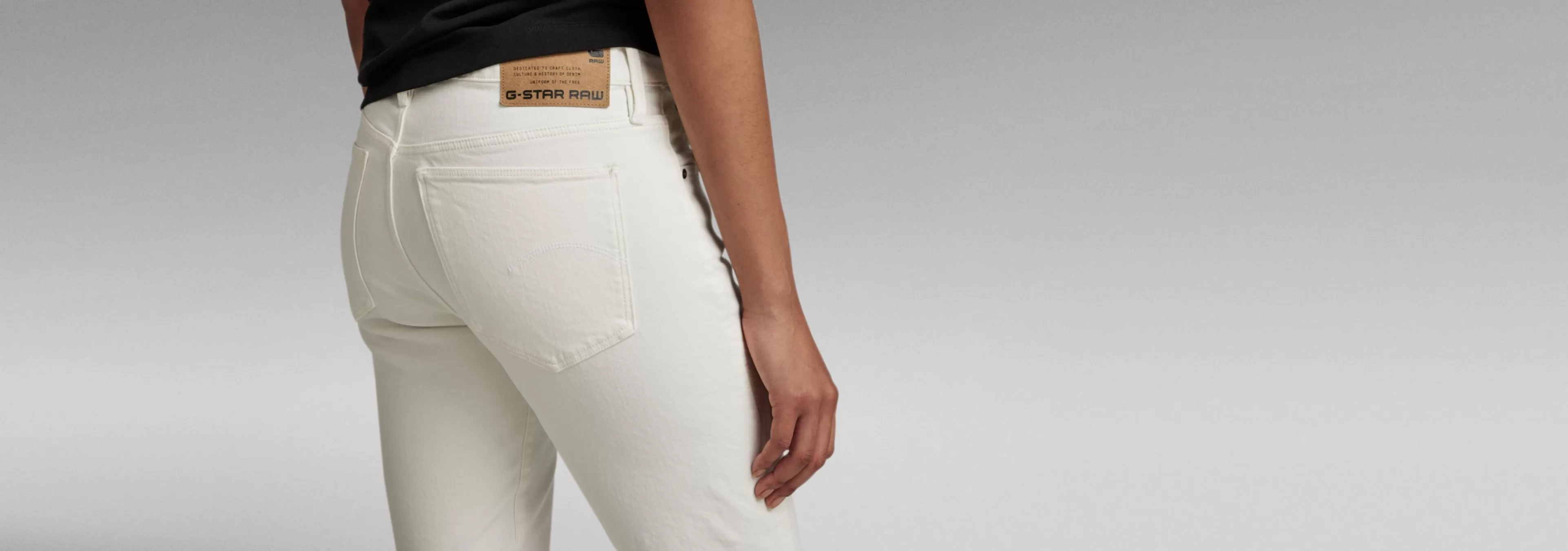 Sale G-Star Ace Slim Jeans white gd