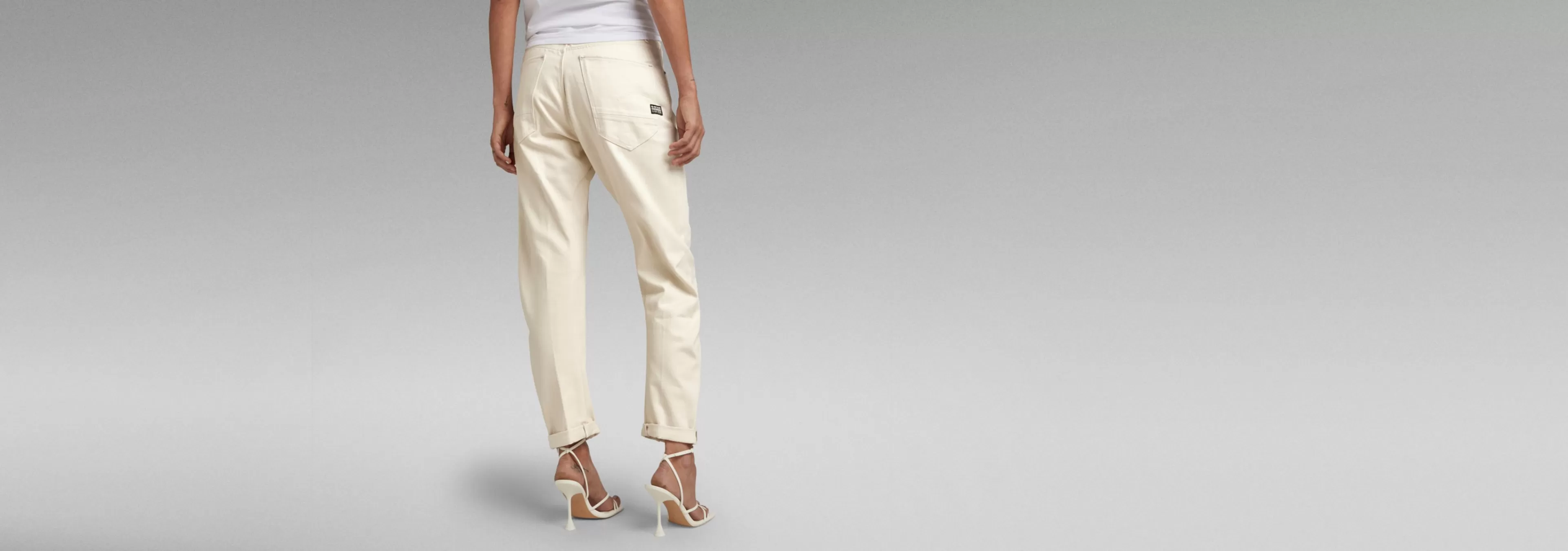Discount G-Star Arc 3D Boyfriend Jeans ecru