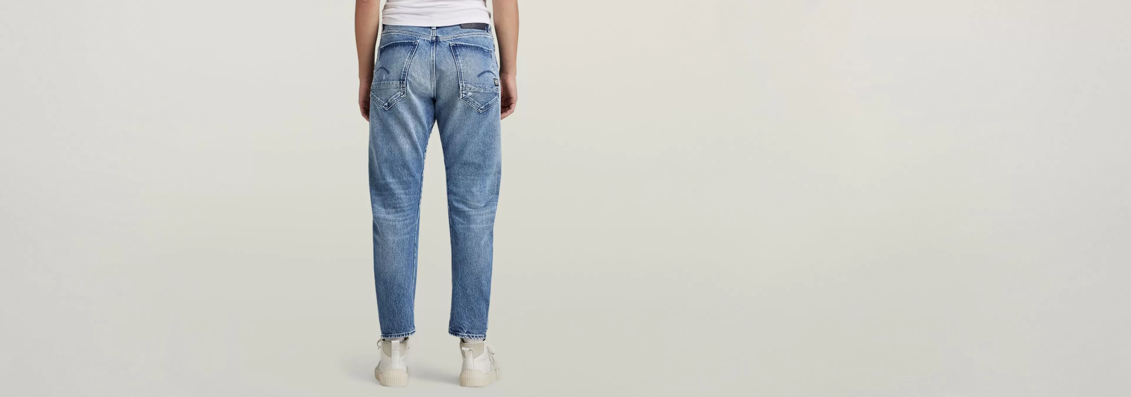 Store G-Star Arc 3D Boyfriend Jeans sun faded air force blue