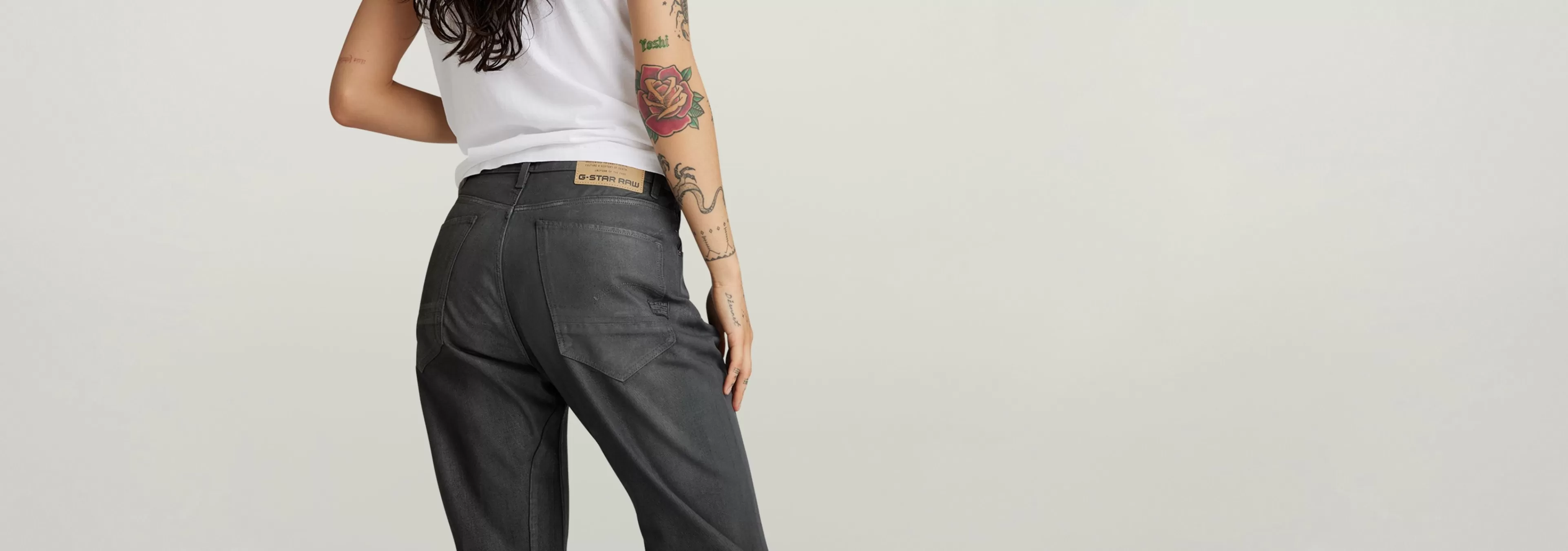 Discount G-Star Arc 3D Boyfriend Jeans magma cobler