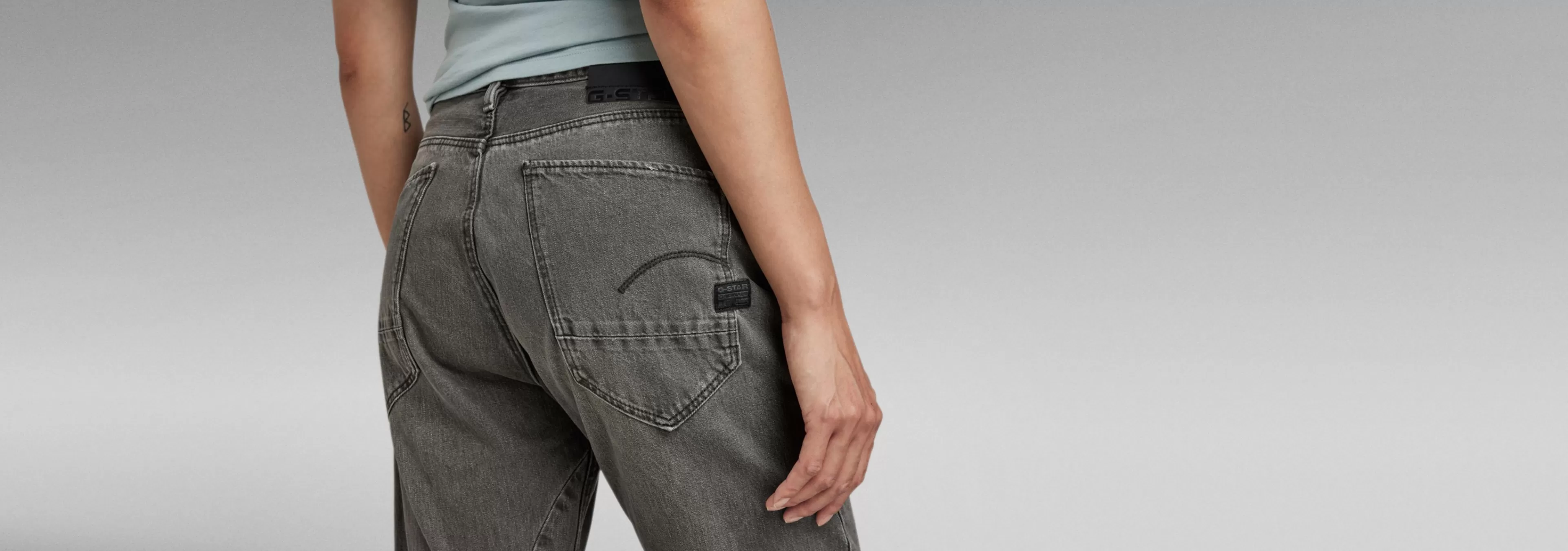 Flash Sale G-Star Arc 3D Boyfriend Jeans faded grey periscope